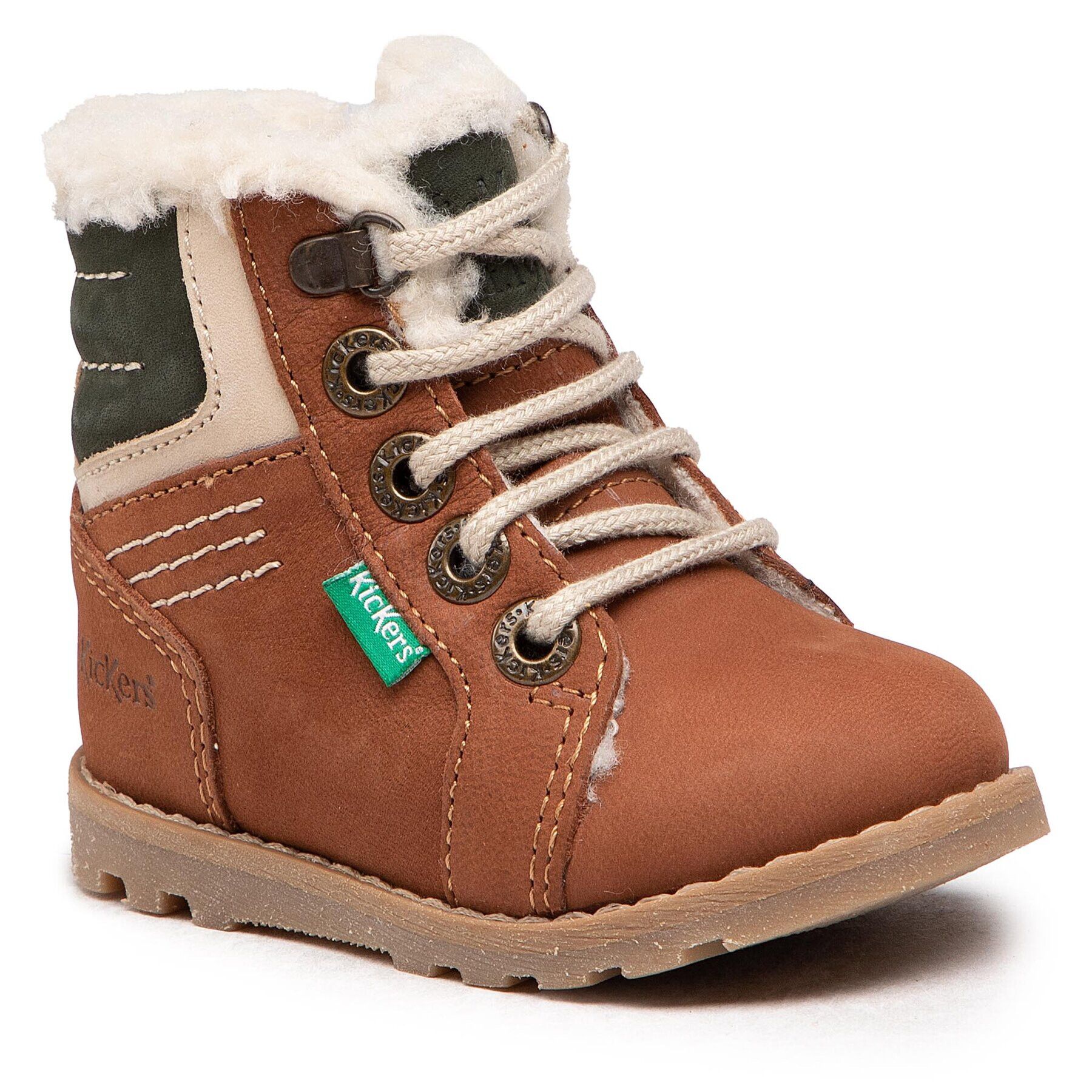 Kickers Ботуши Nonotain 909850-10 M Кафяв - Pepit.bg