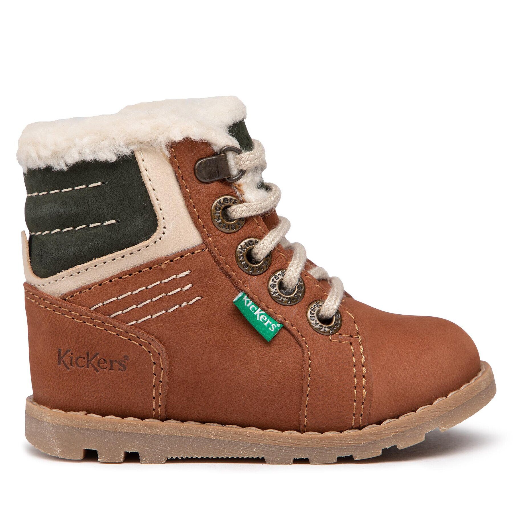 Kickers Ботуши Nonotain 909850-10 M Кафяв - Pepit.bg