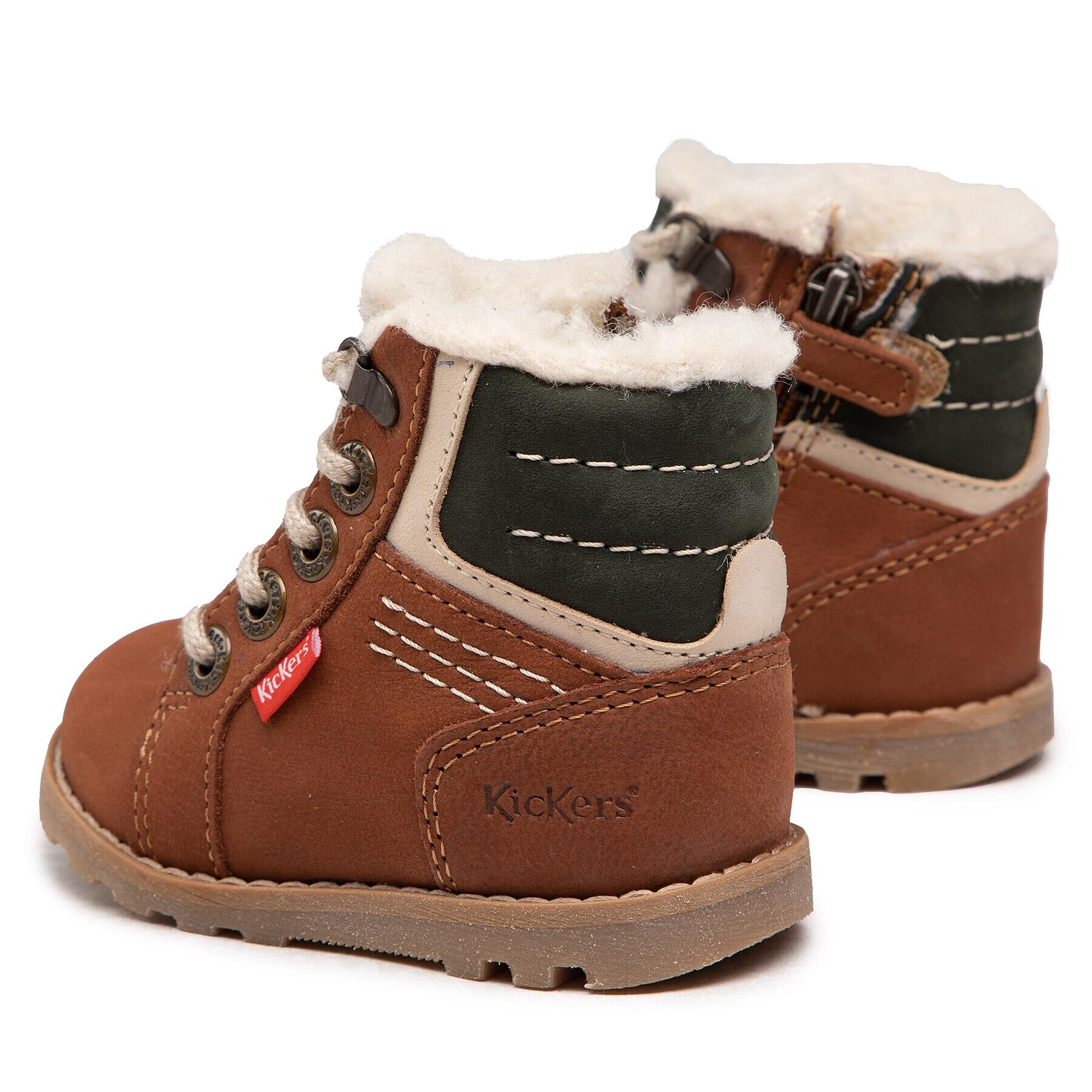 Kickers Ботуши Nonotain 909850-10 M Кафяв - Pepit.bg
