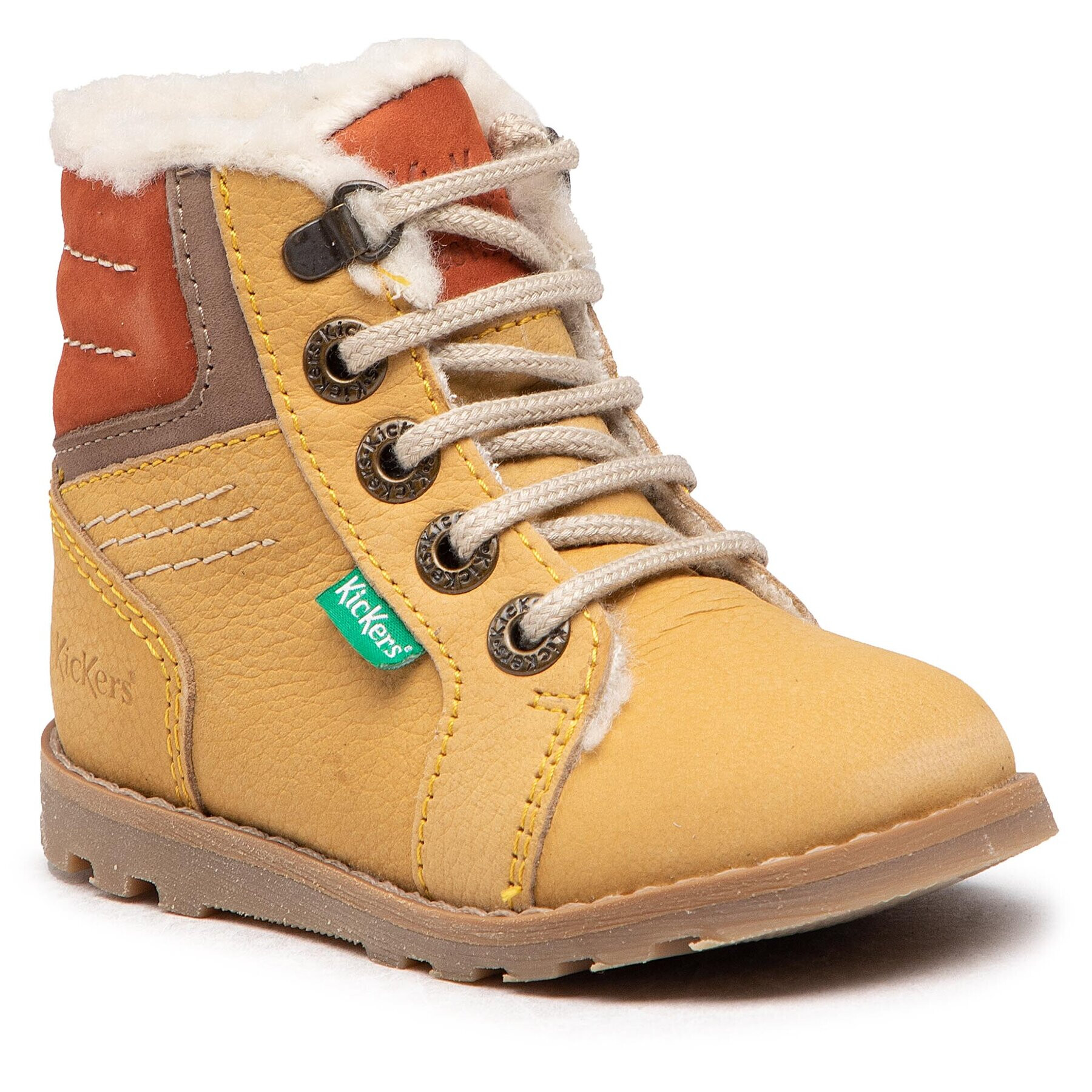 Kickers Ботуши Nonotain 909850-10 M Жълт - Pepit.bg