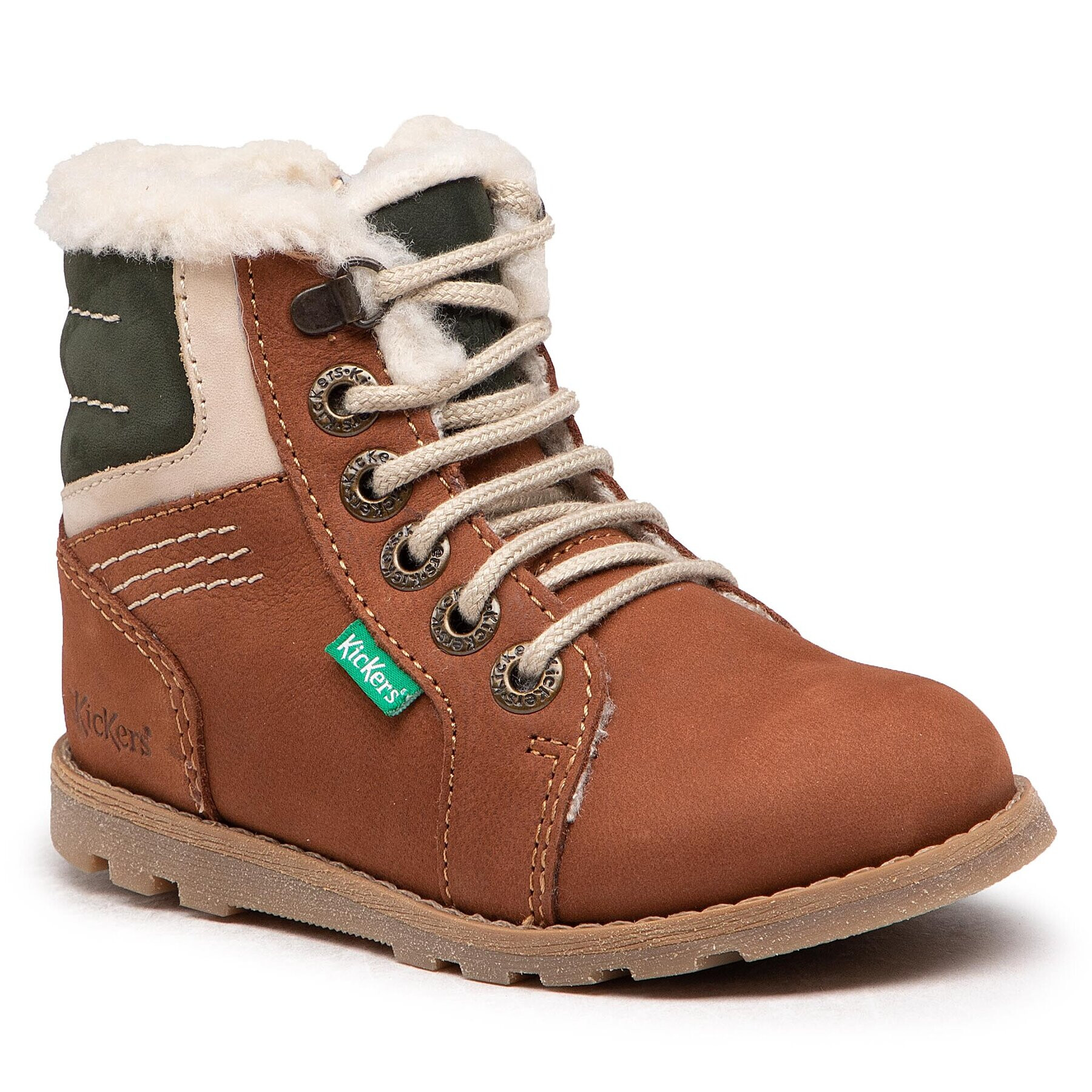 Kickers Ботуши Nonotain 909850-10 S Кафяв - Pepit.bg
