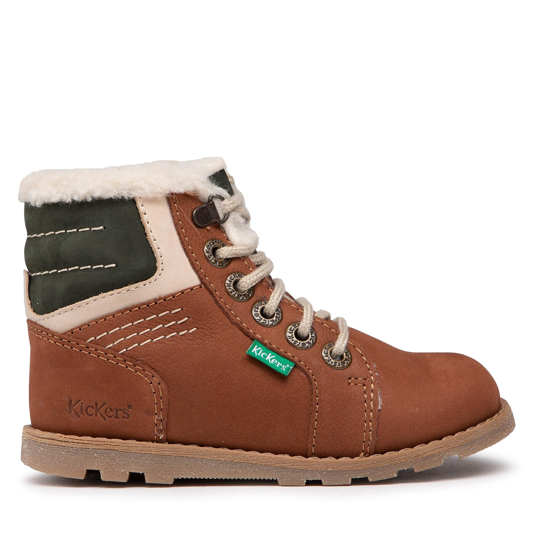 Kickers Ботуши Nonotain 909850-10 S Кафяв - Pepit.bg