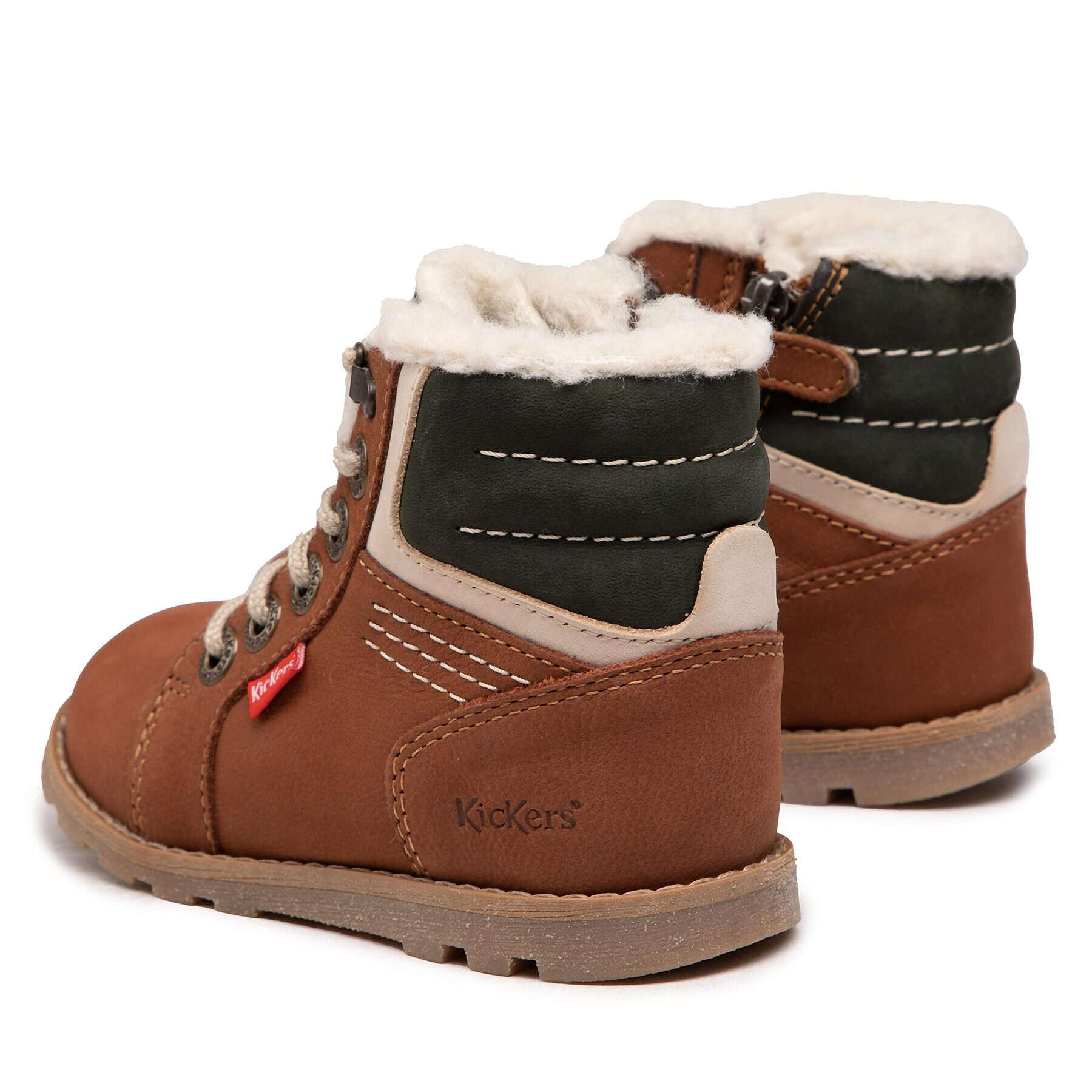 Kickers Ботуши Nonotain 909850-10 S Кафяв - Pepit.bg