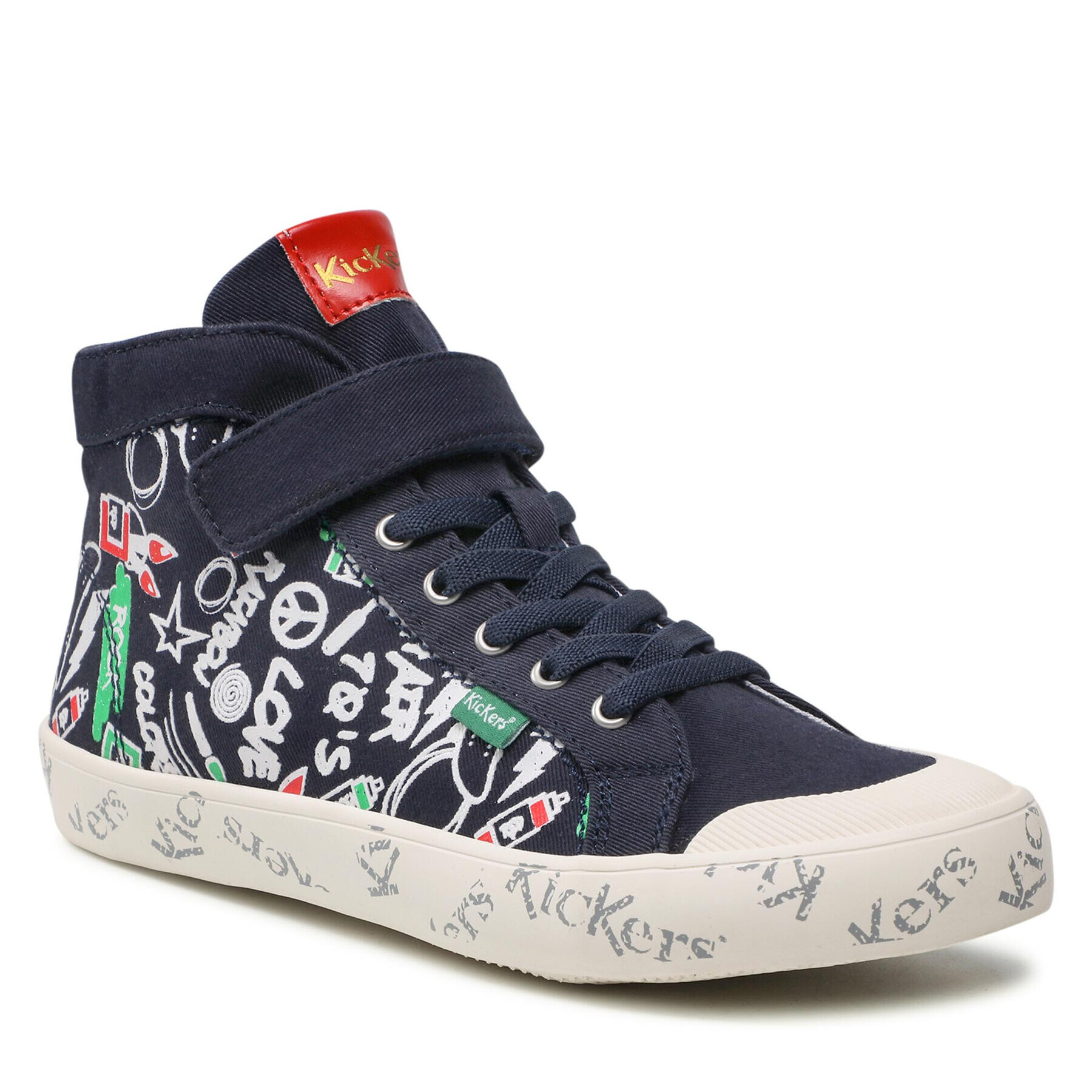 Kickers Кецове Godup 858434-30 D Тъмносин - Pepit.bg