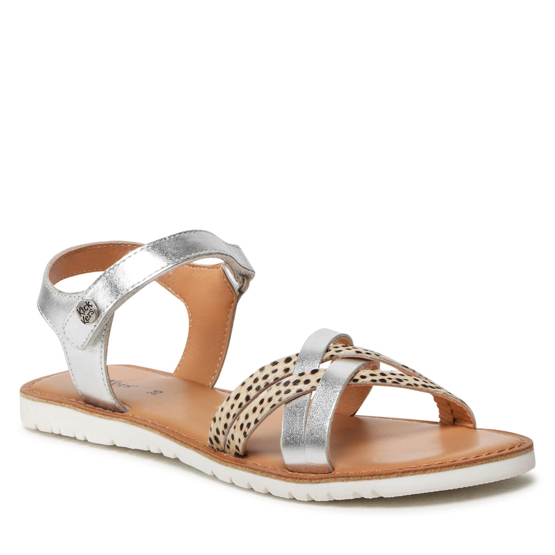 Kickers Сандали Betternew 858655-30 D Сребрист - Pepit.bg
