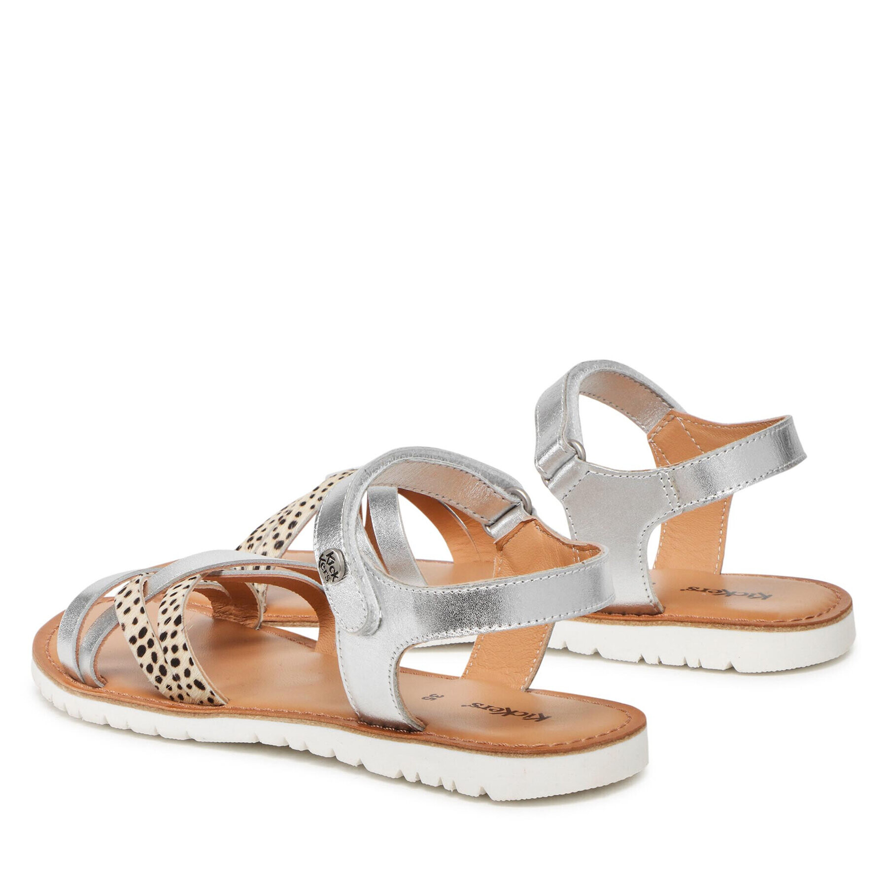 Kickers Сандали Betternew 858655-30 D Сребрист - Pepit.bg