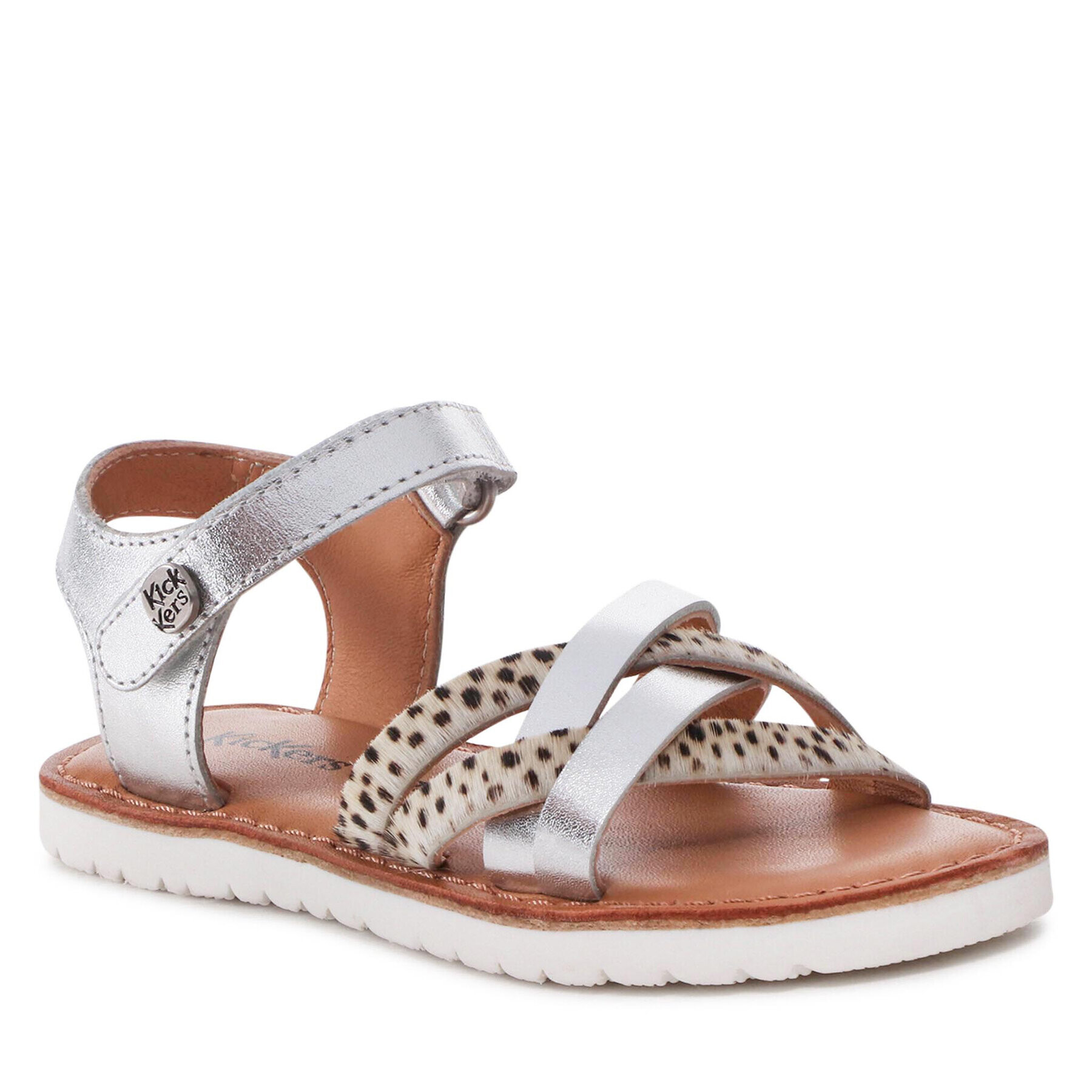 Kickers Сандали Betternew 858655-30 M Сребрист - Pepit.bg