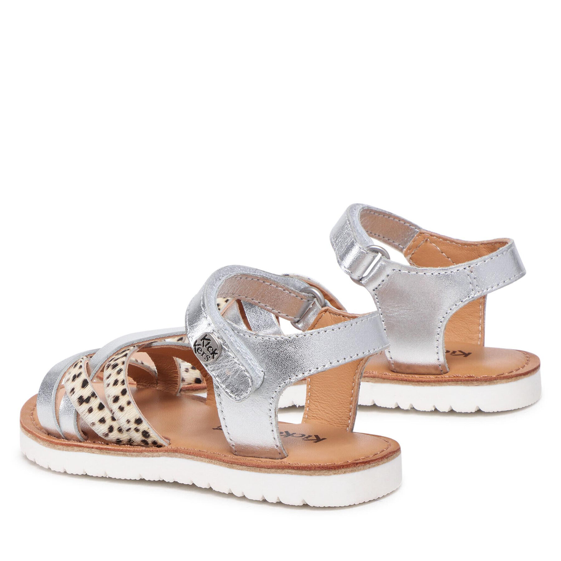 Kickers Сандали Betternew 858655-30 M Сребрист - Pepit.bg