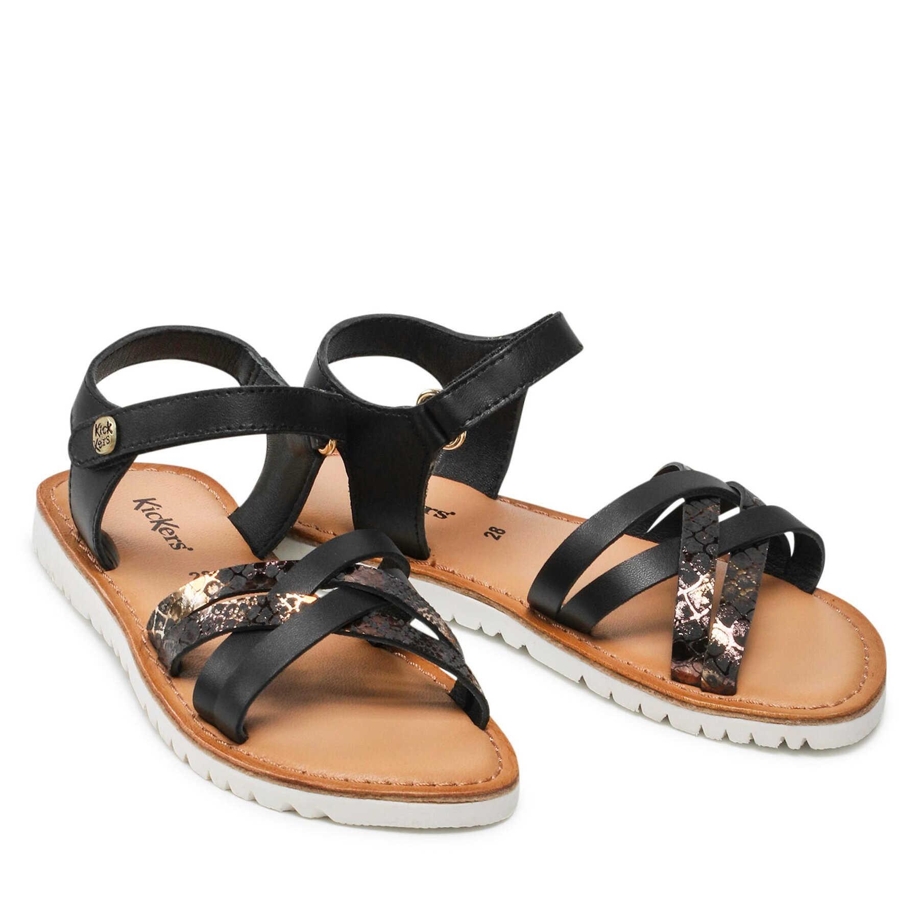 Kickers Сандали Betternew KI-858654-30 S Черен - Pepit.bg