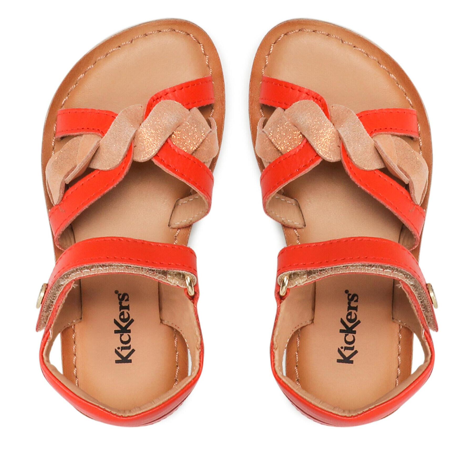 Kickers Сандали Betty 694793-30 M Оранжев - Pepit.bg