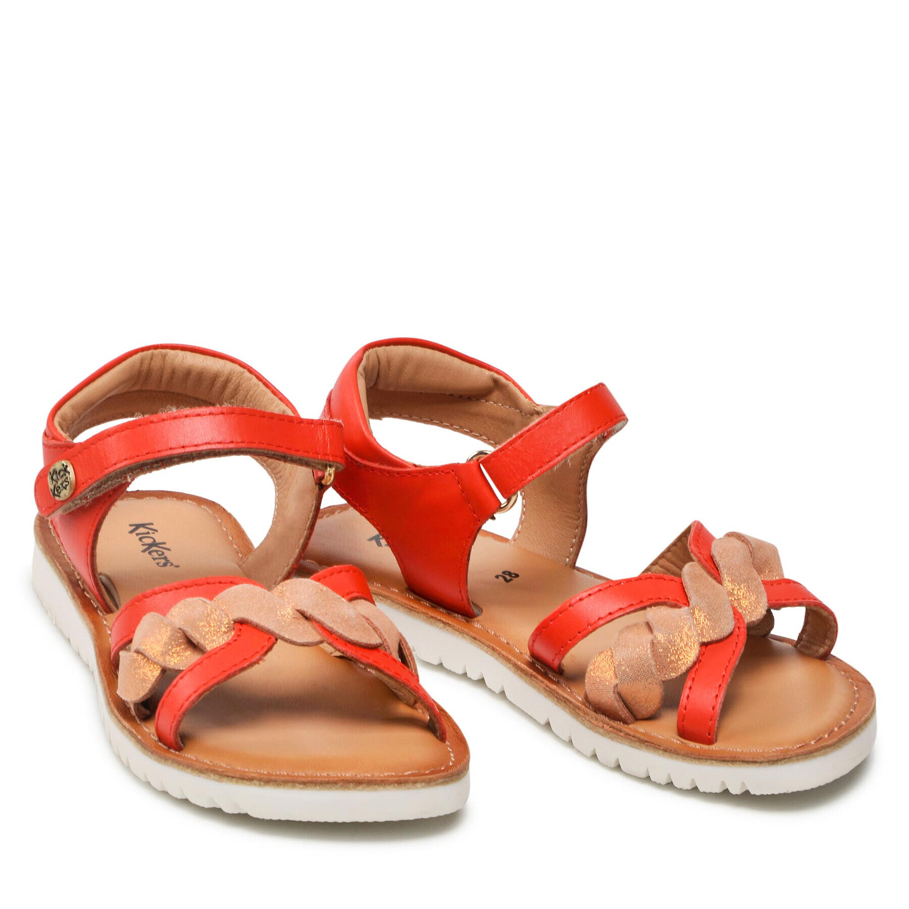 Kickers Сандали Betty 694793-30 S Оранжев - Pepit.bg