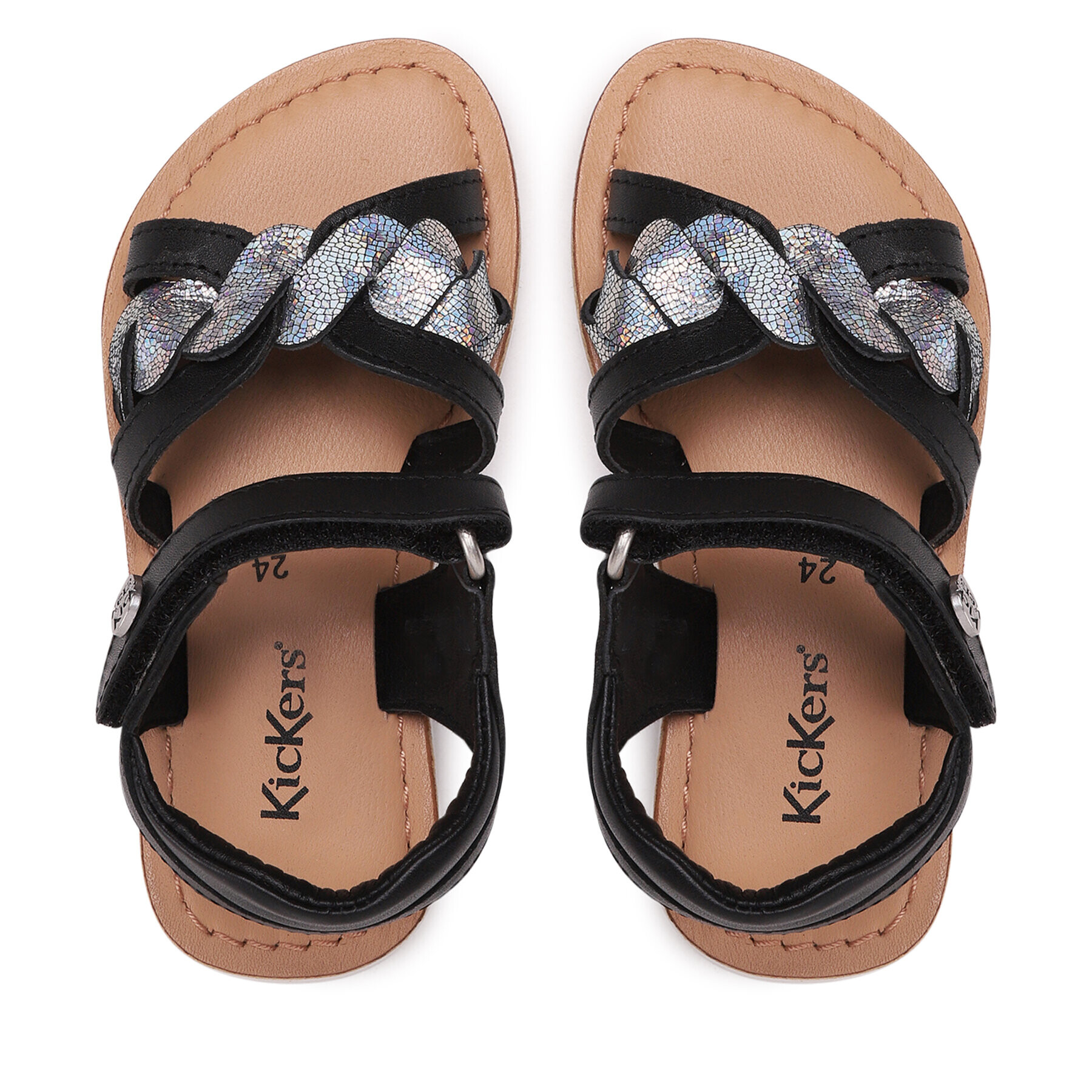 Kickers Сандали Betty KI-694796-30 M Черен - Pepit.bg