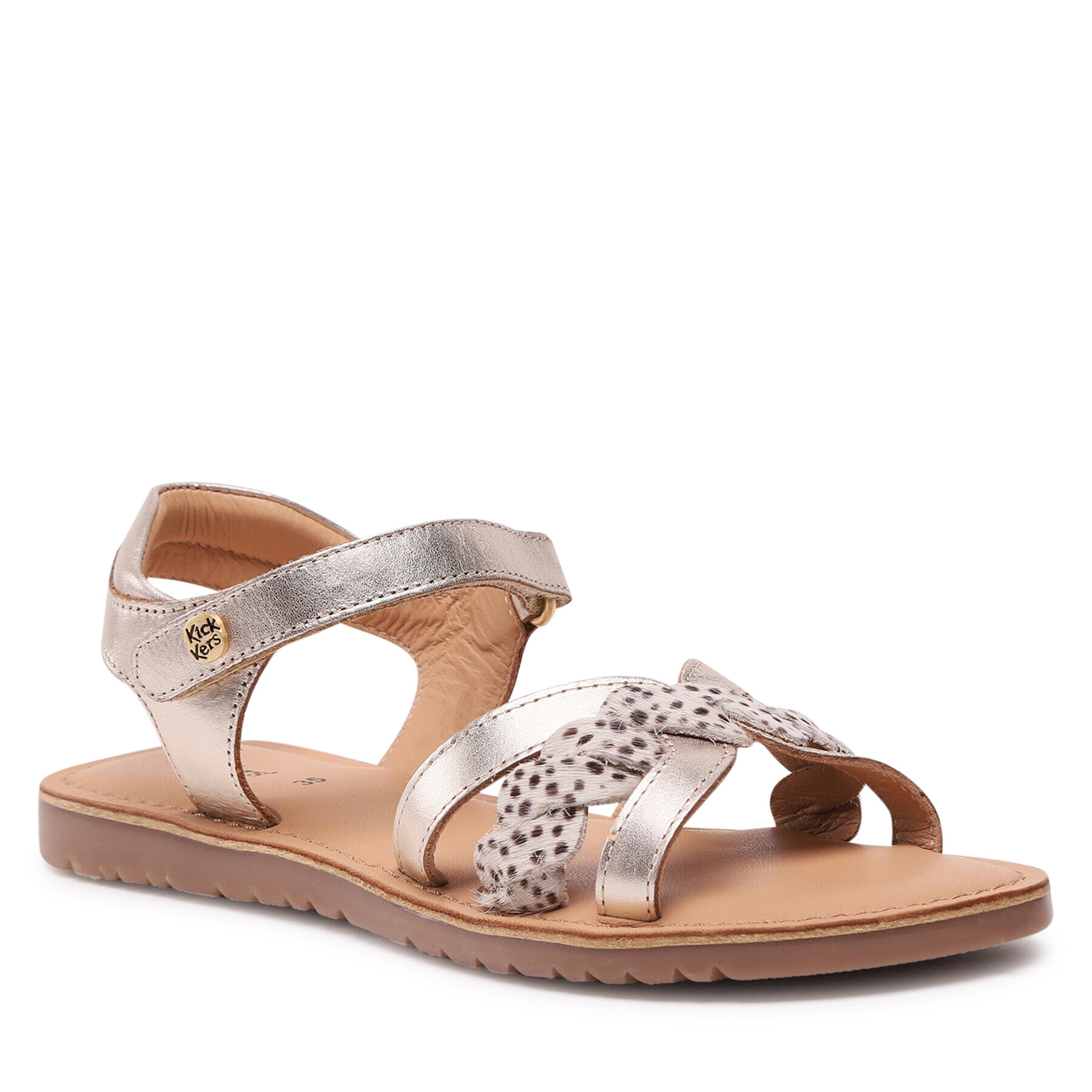 Kickers Сандали Betty KI-694798-30 D Златист - Pepit.bg