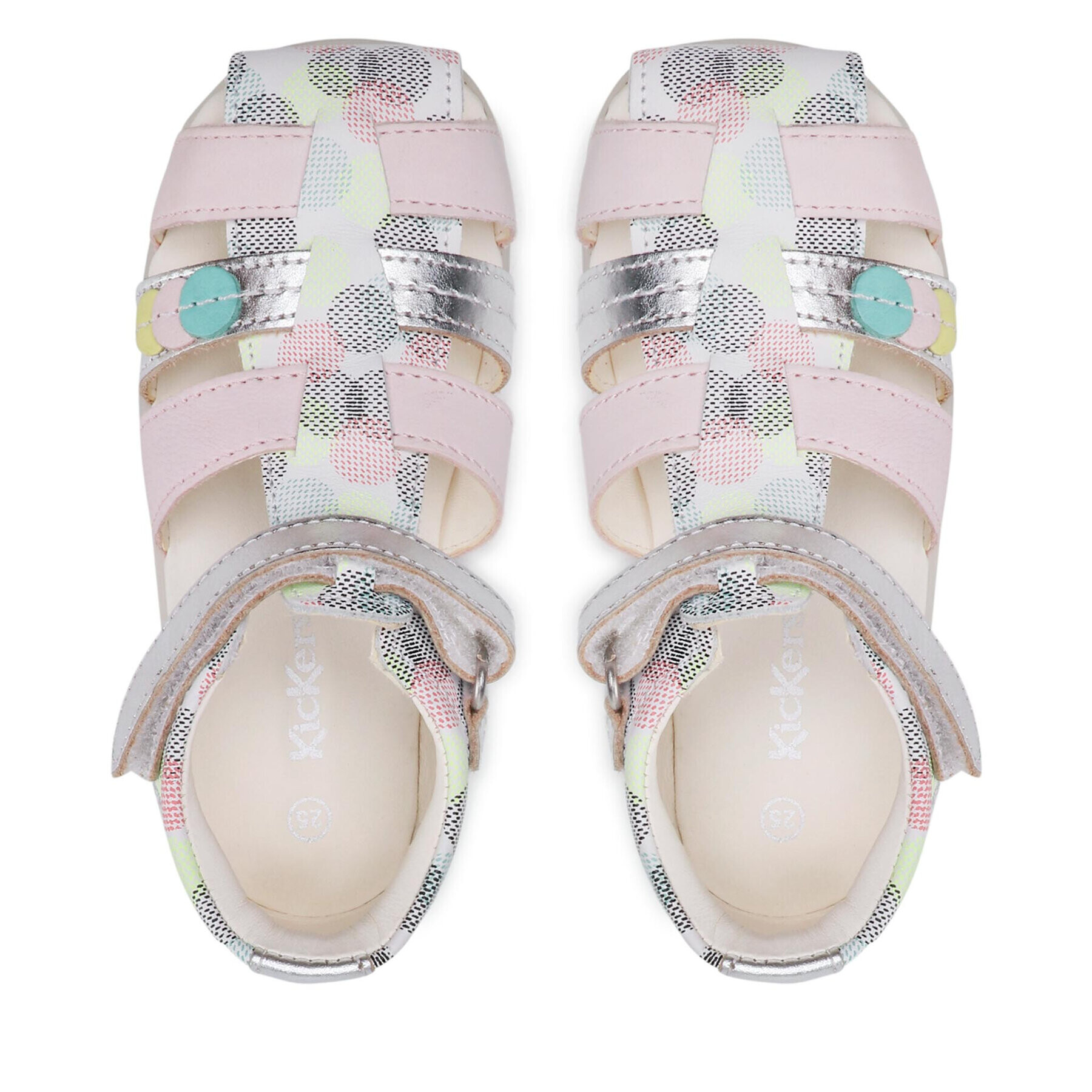 Kickers Сандали Bigflo-2 895390-10-3 S Бял - Pepit.bg
