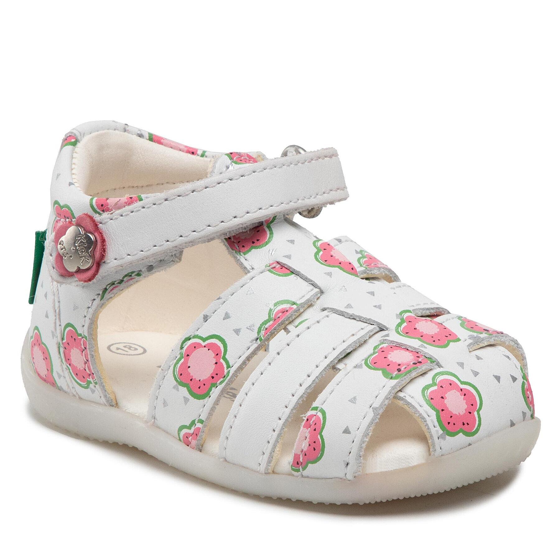 Kickers Сандали Bigflo-2 895391-10 M Бял - Pepit.bg