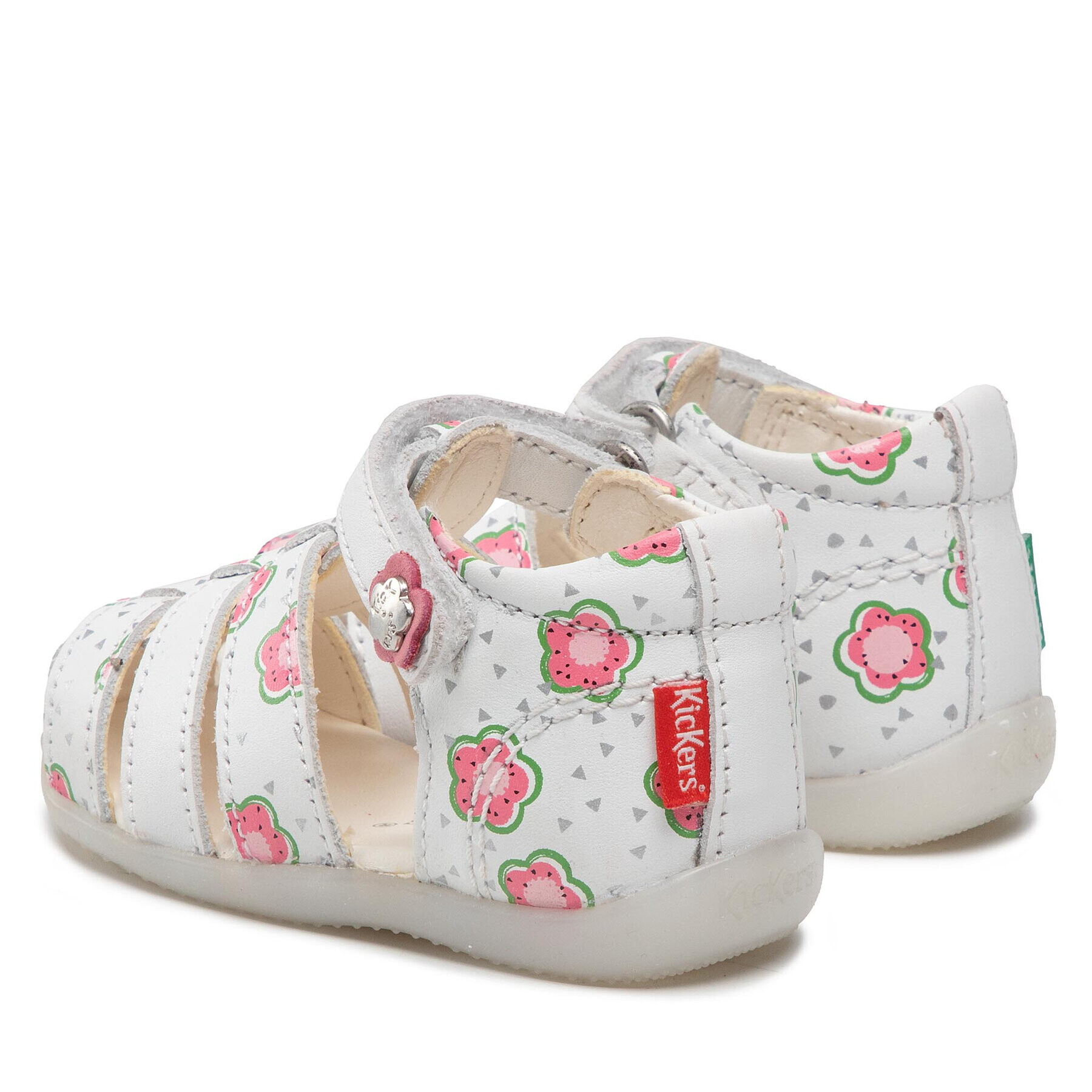 Kickers Сандали Bigflo-2 895391-10 M Бял - Pepit.bg