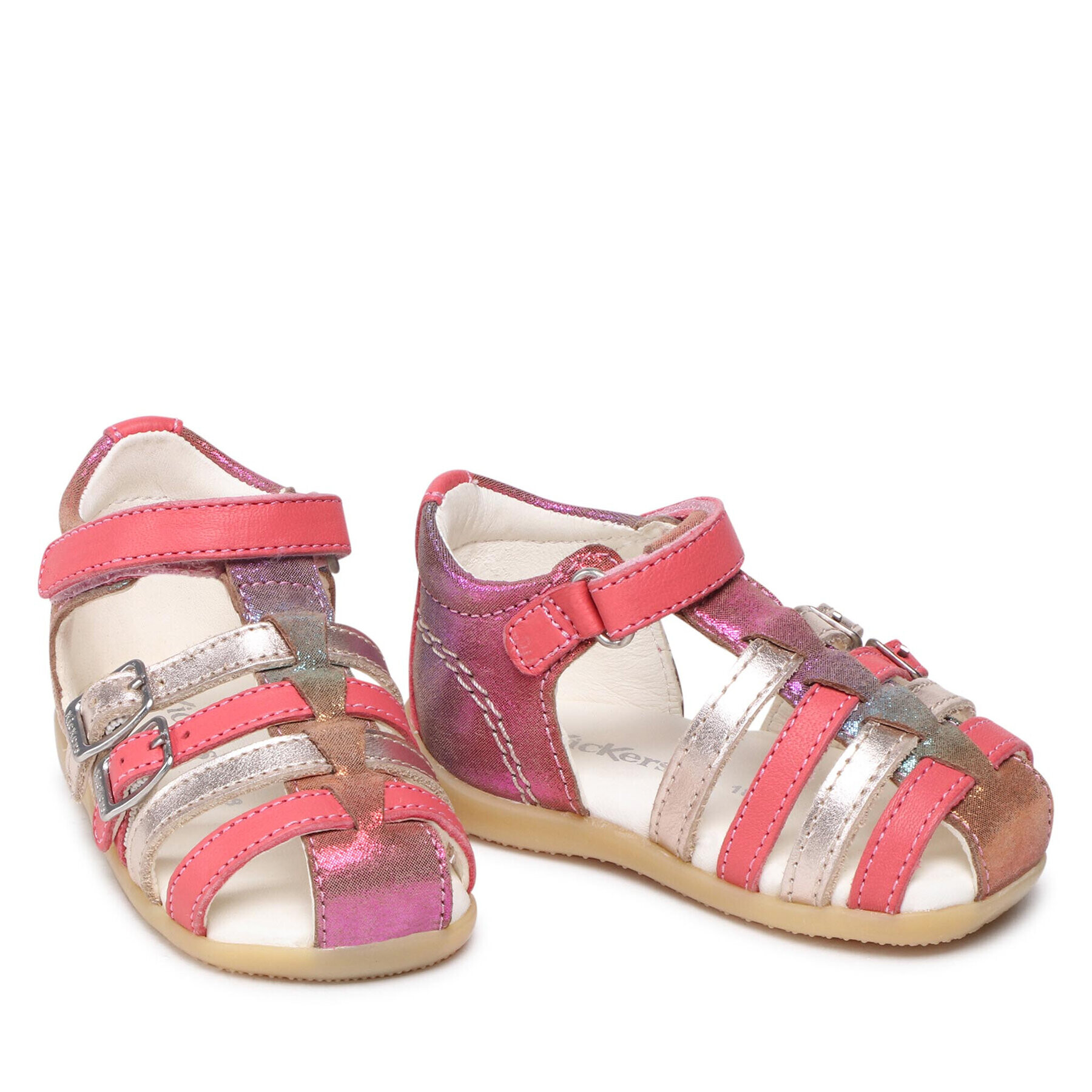 Kickers Сандали Bigkro 894602-10 M Розов - Pepit.bg