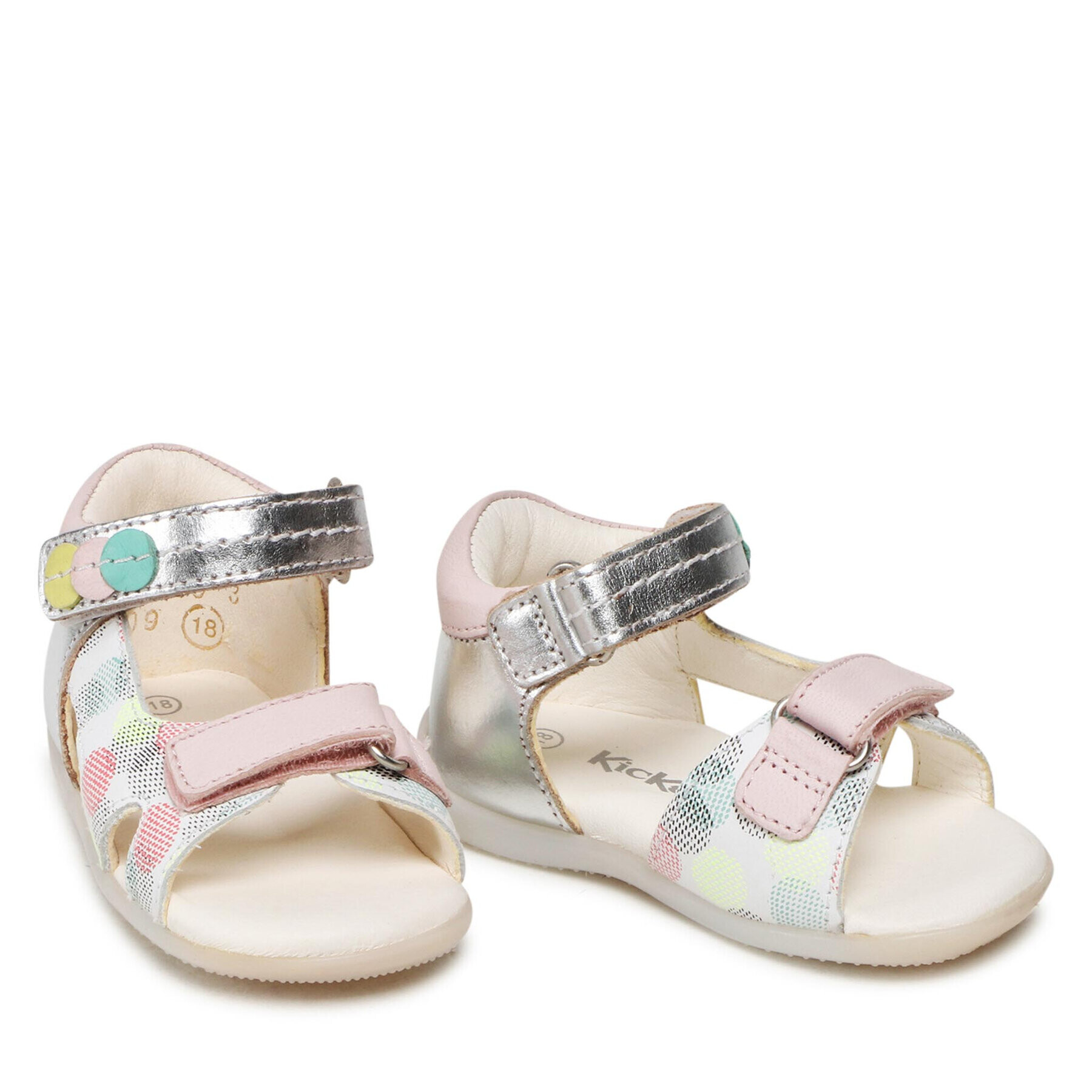 Kickers Сандали Binsia-2 860597-10 Цветен - Pepit.bg