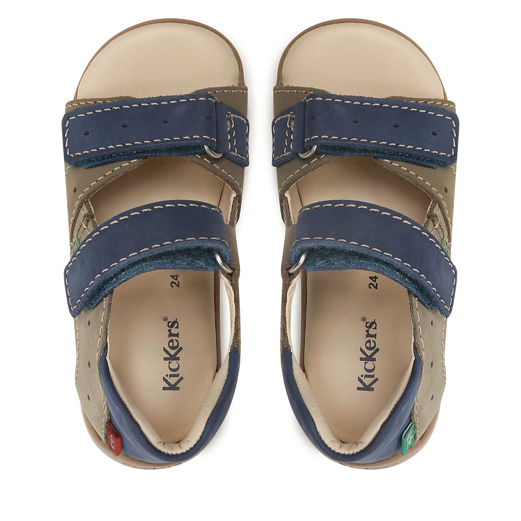 Kickers Сандали Boping-2 KI-785408-10 S Каки - Pepit.bg