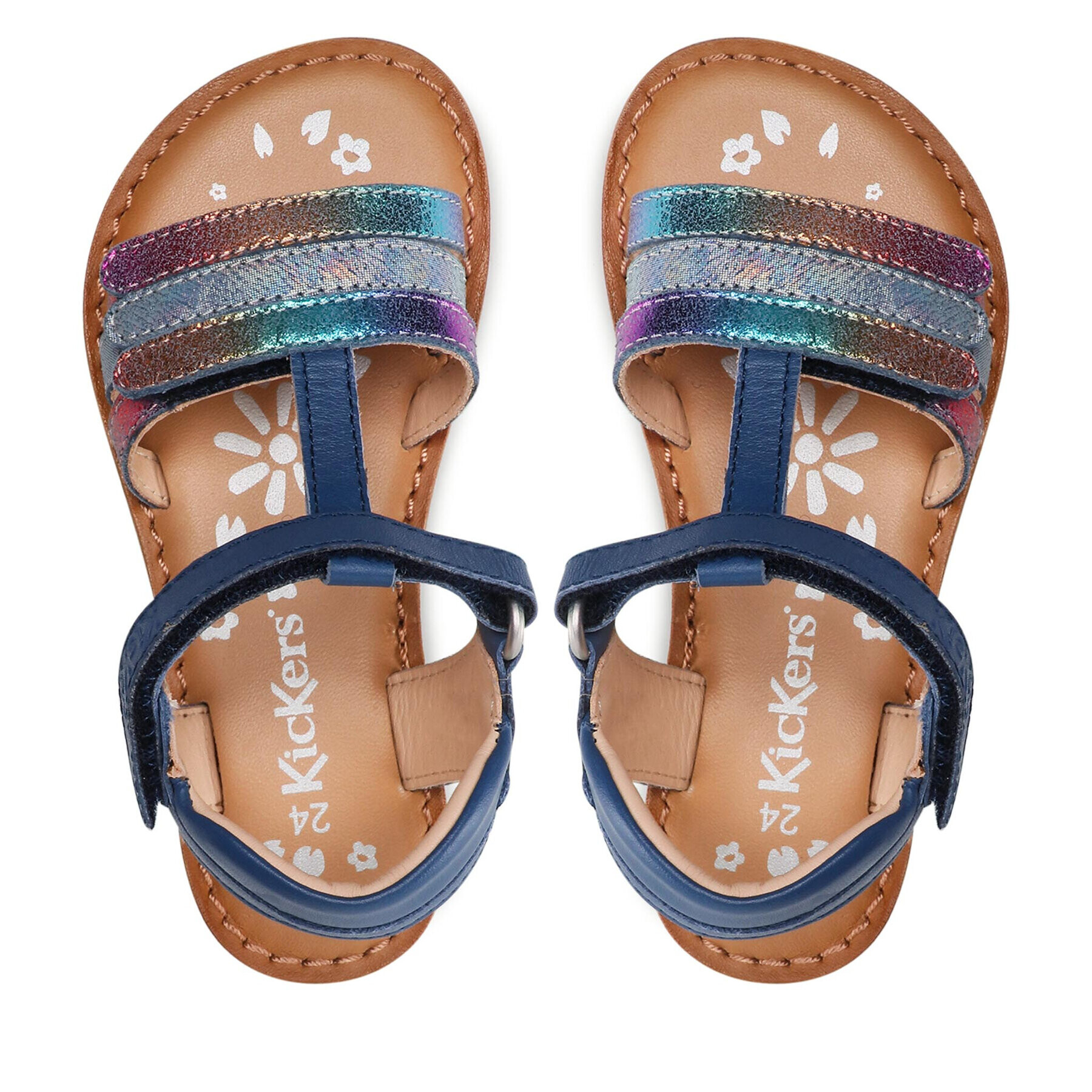 Kickers Сандали Diamanto 895211-30 M Тъмносин - Pepit.bg