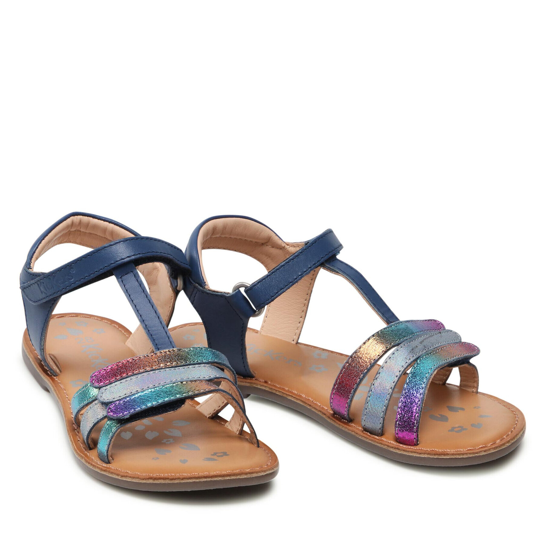 Kickers Сандали Diamanto 895211-31 S Тъмносин - Pepit.bg