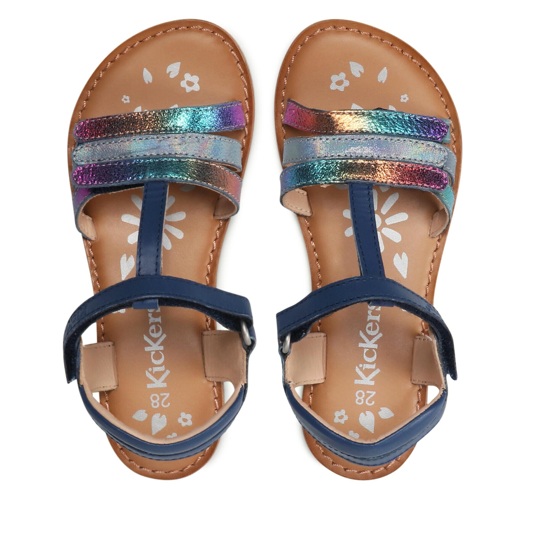 Kickers Сандали Diamanto 895211-31 S Тъмносин - Pepit.bg