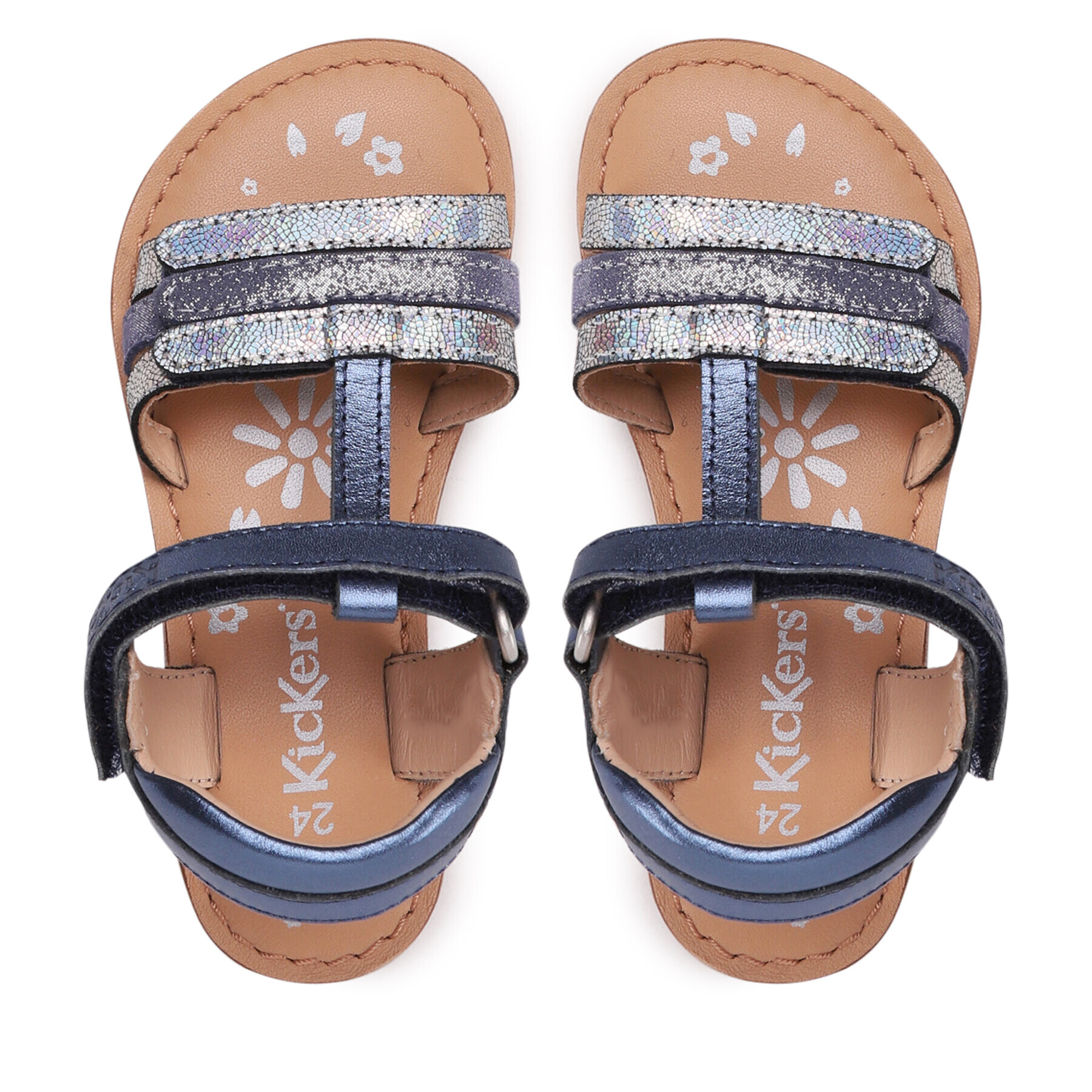 Kickers Сандали Diamanto 895216-30 M Тъмносин - Pepit.bg