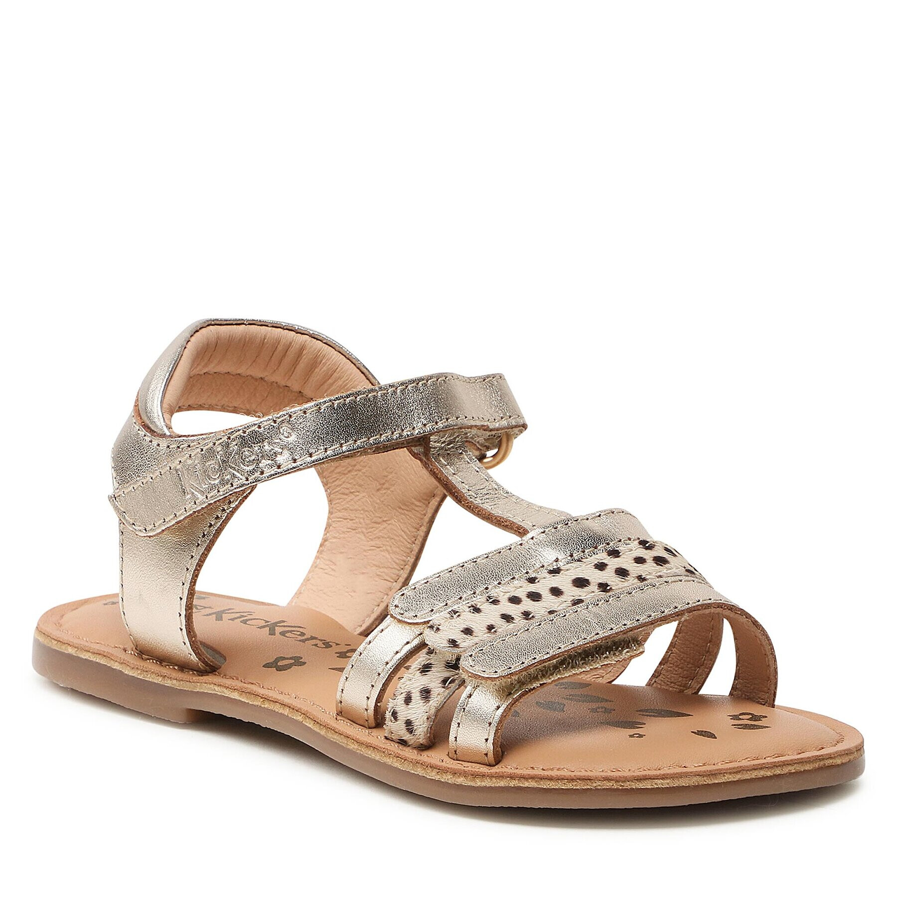 Kickers Сандали Diamanto 895217-30 M Златист - Pepit.bg