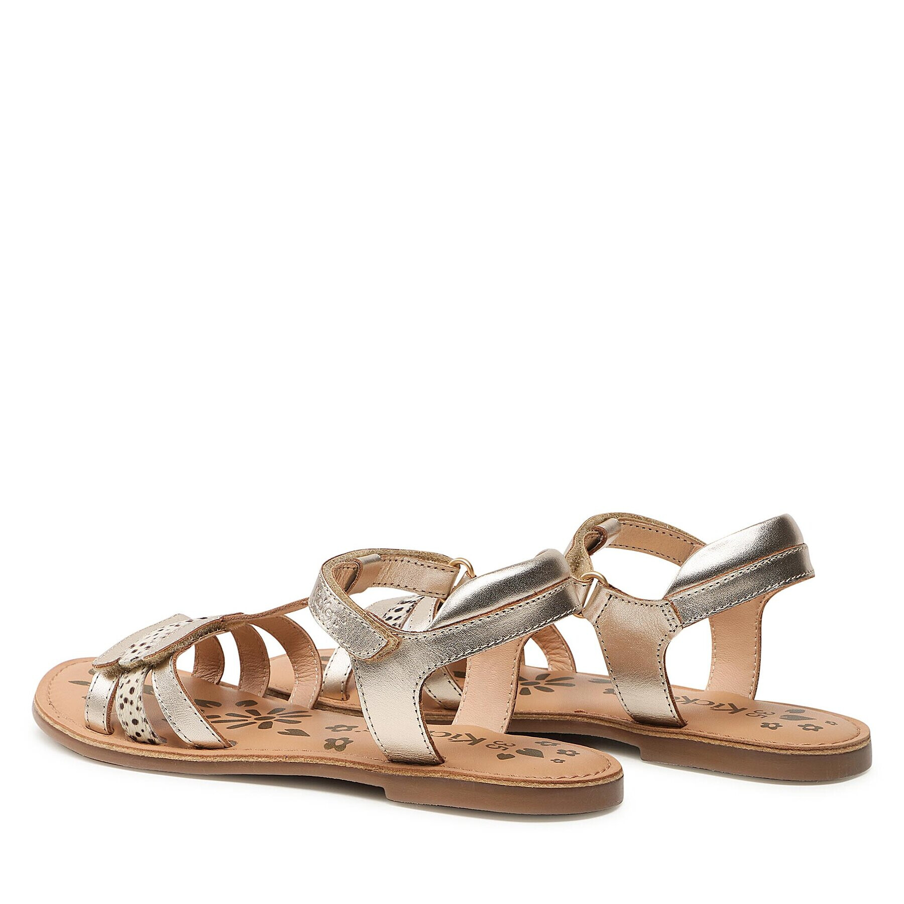 Kickers Сандали Diamonto 895217-30 D Златист - Pepit.bg