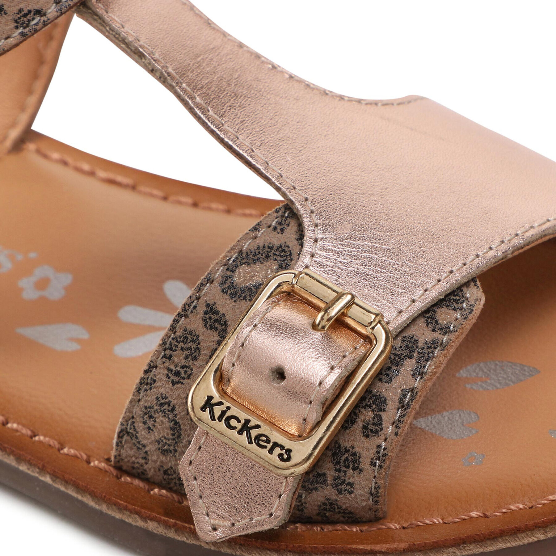 Kickers Сандали Diazz 784453-10 D Златист - Pepit.bg