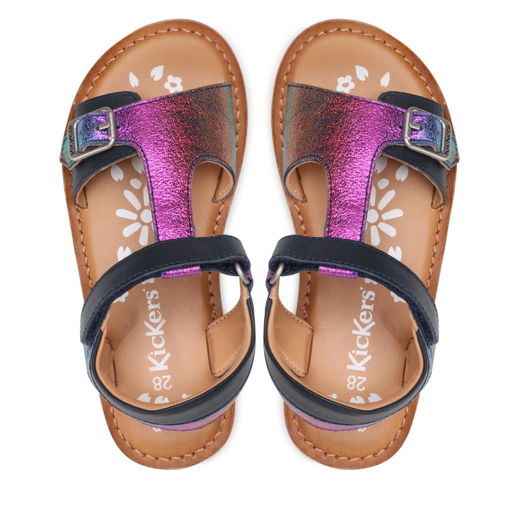 Kickers Сандали Diazz 784457-30-51 D Тъмносин - Pepit.bg