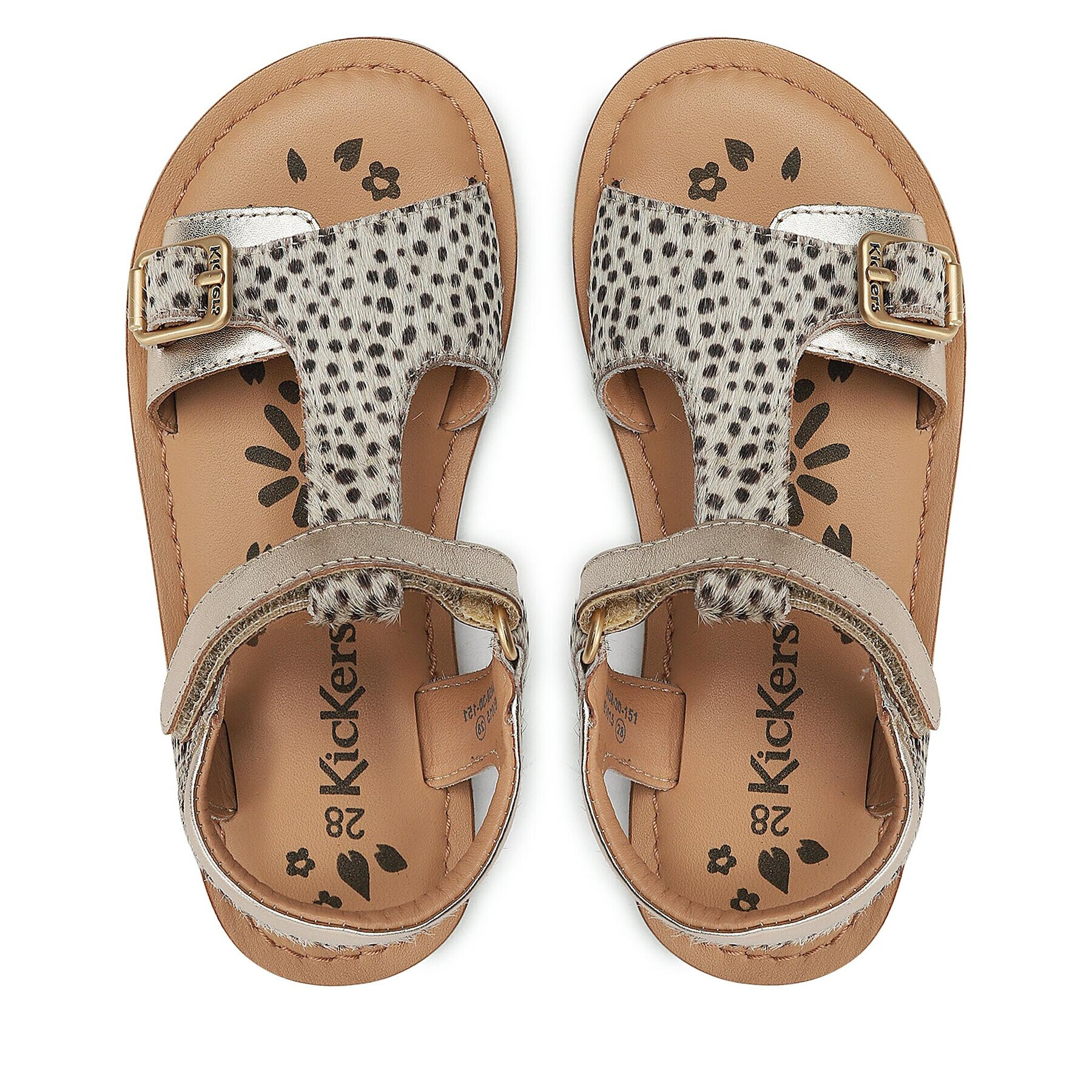 Kickers Сандали Diazz 784458-30 D Бежов - Pepit.bg