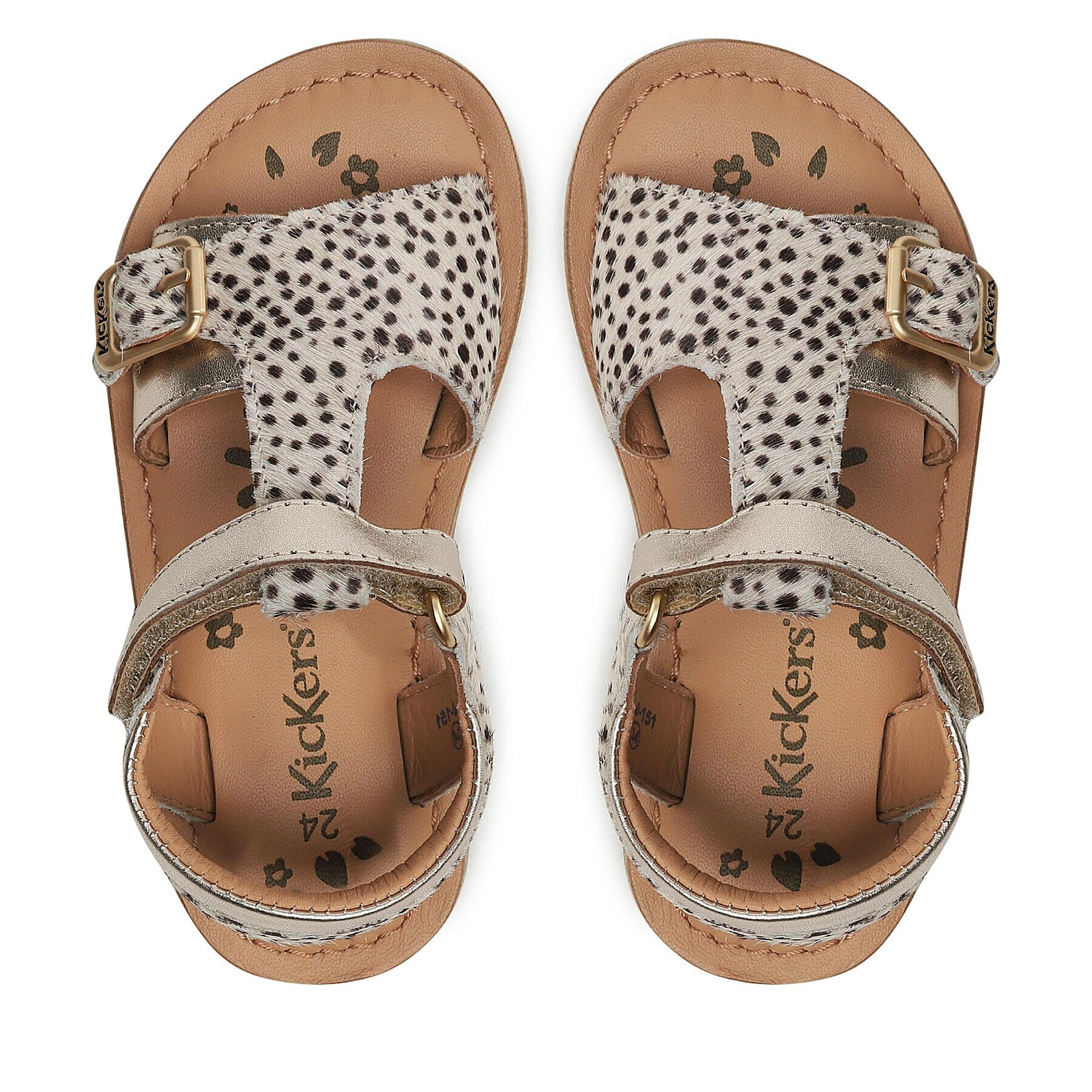 Kickers Сандали Diazz 784458-30 S Бежов - Pepit.bg