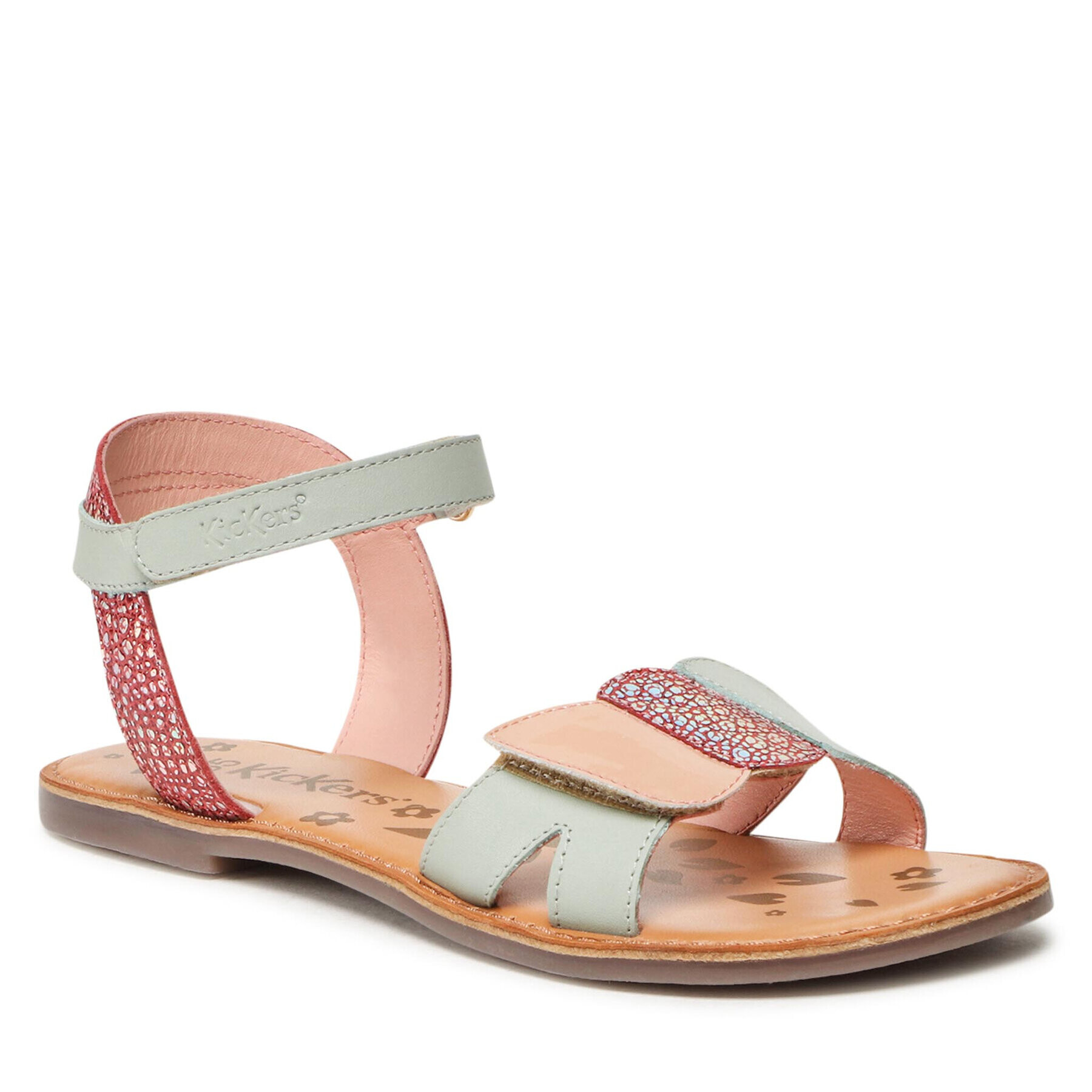 Kickers Сандали Disdana 894841-30 D Зелен - Pepit.bg