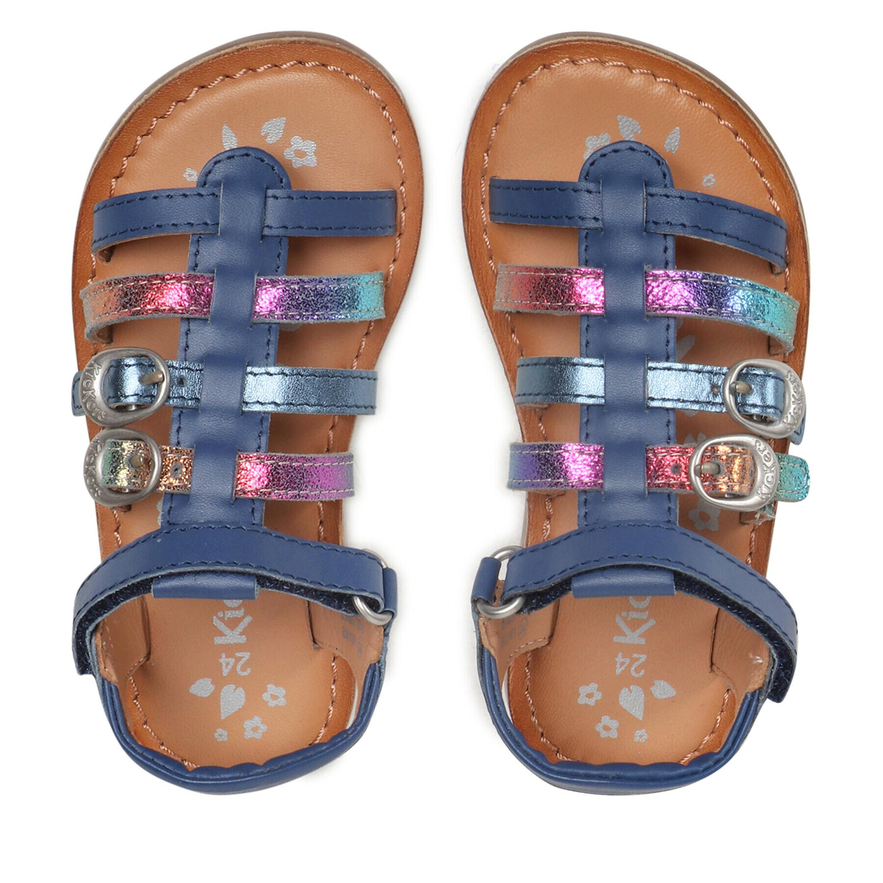 Kickers Сандали Diveta 894651-30 S Тъмносин - Pepit.bg