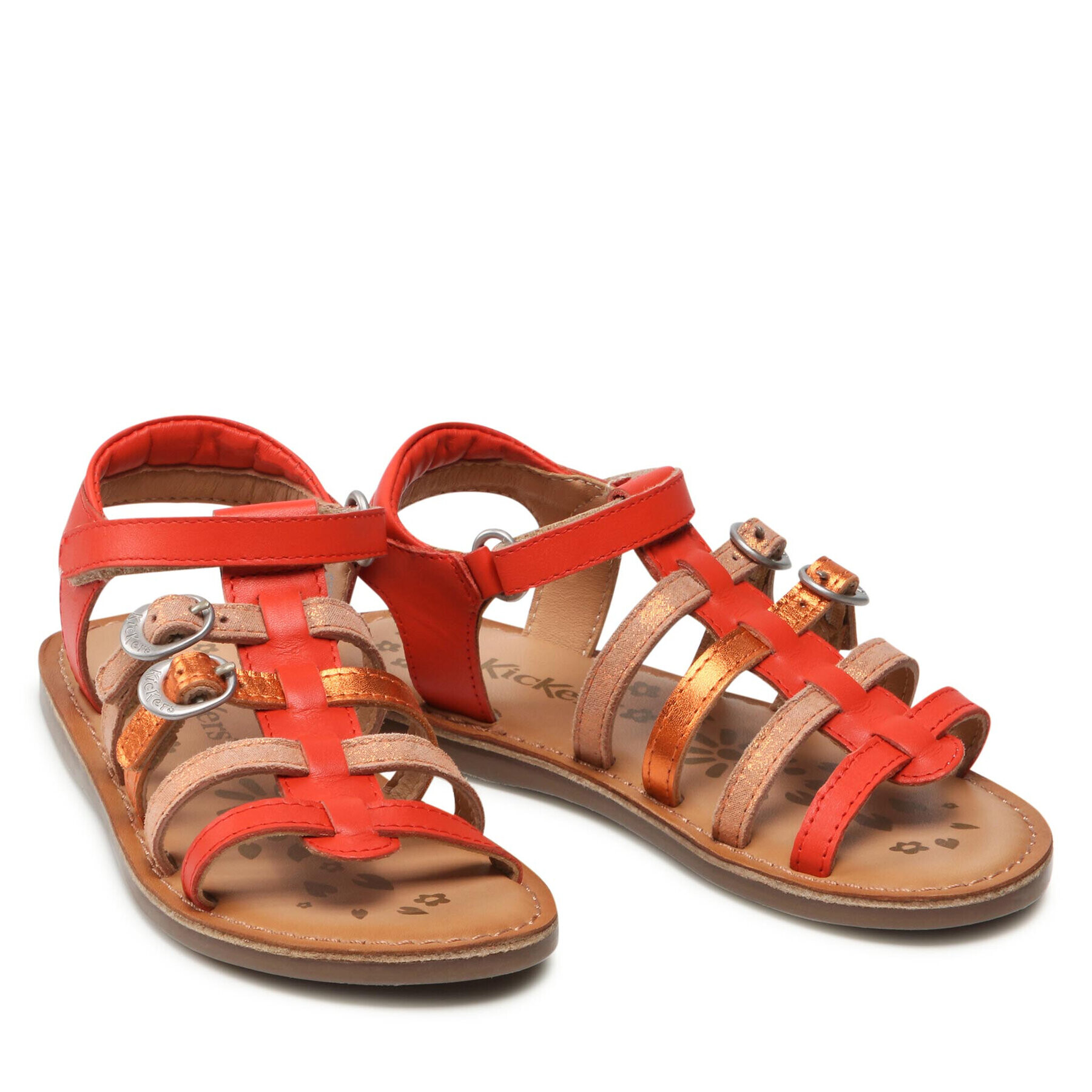Kickers Сандали Diveta 894652-30 D Оранжев - Pepit.bg