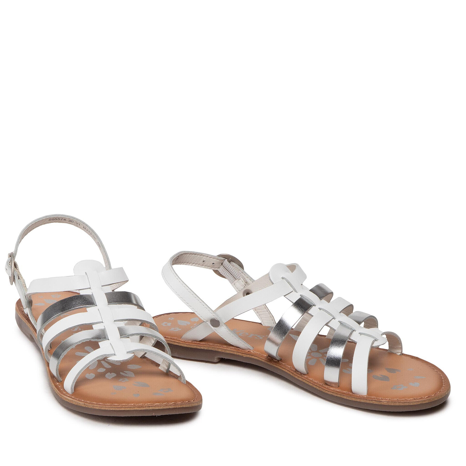Kickers Сандали Dixon 695574-30 D Бял - Pepit.bg
