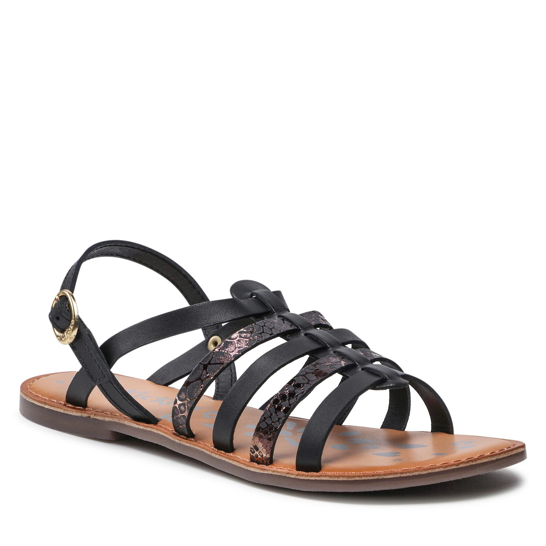 Kickers Сандали Dixon 695577-30-82 D Черен - Pepit.bg