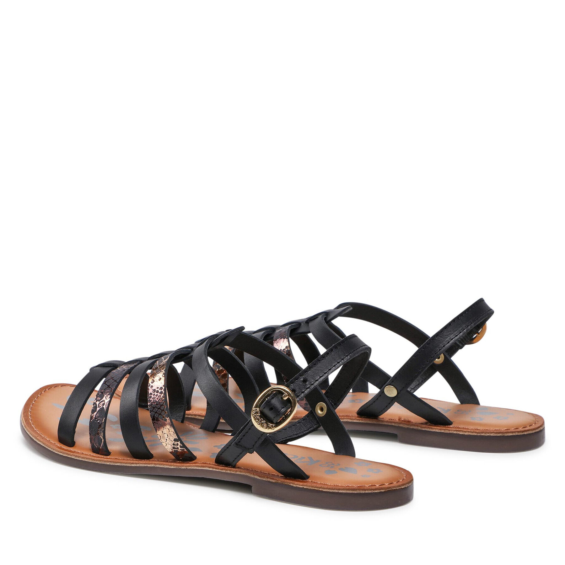 Kickers Сандали Dixon 695577-30-82 D Черен - Pepit.bg