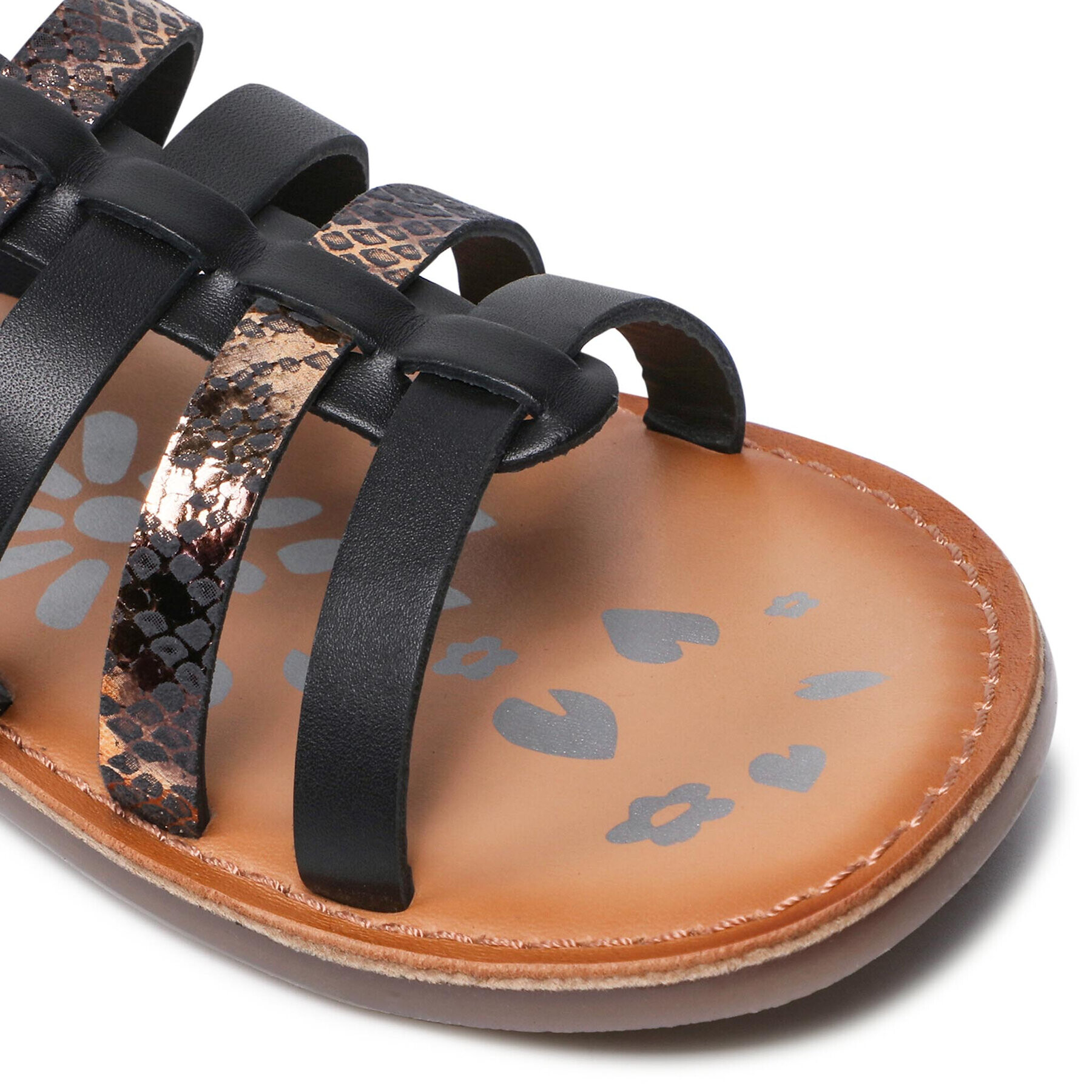 Kickers Сандали Dixon 695577-30-82 D Черен - Pepit.bg