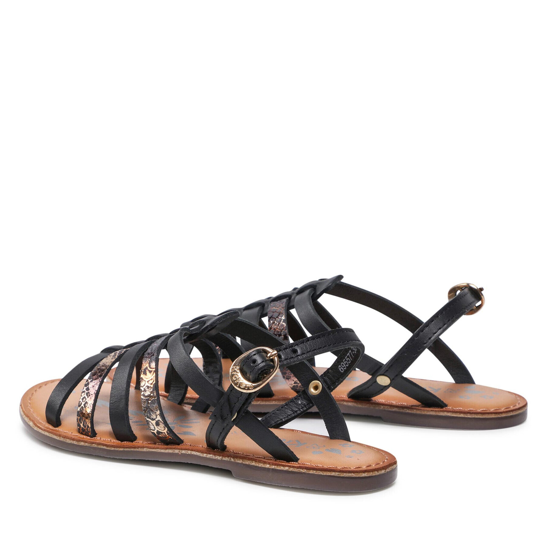 Kickers Сандали Dixon 695577-30 S Черен - Pepit.bg