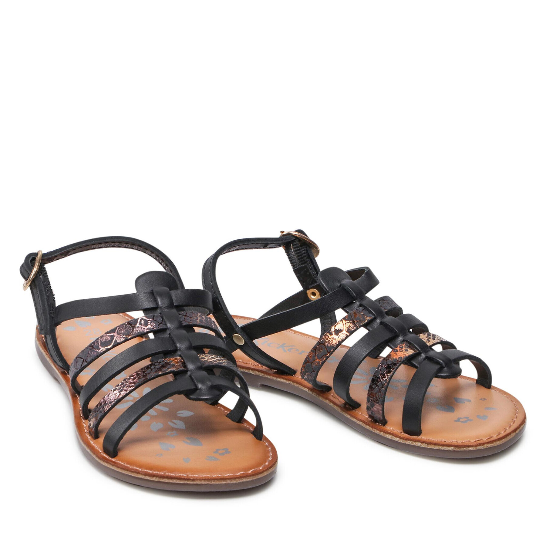Kickers Сандали Dixon 695577-30 S Черен - Pepit.bg