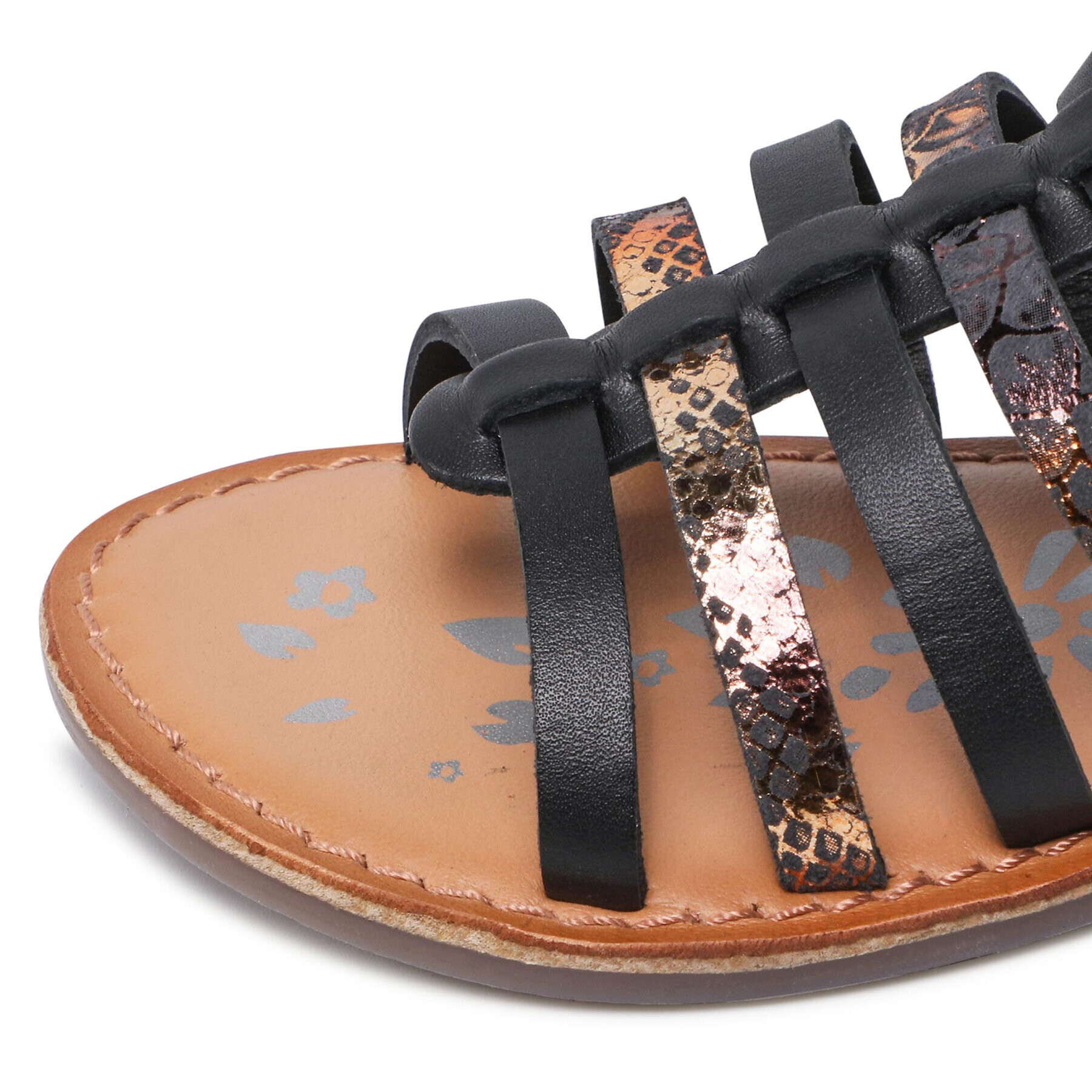 Kickers Сандали Dixon 695577-30 S Черен - Pepit.bg