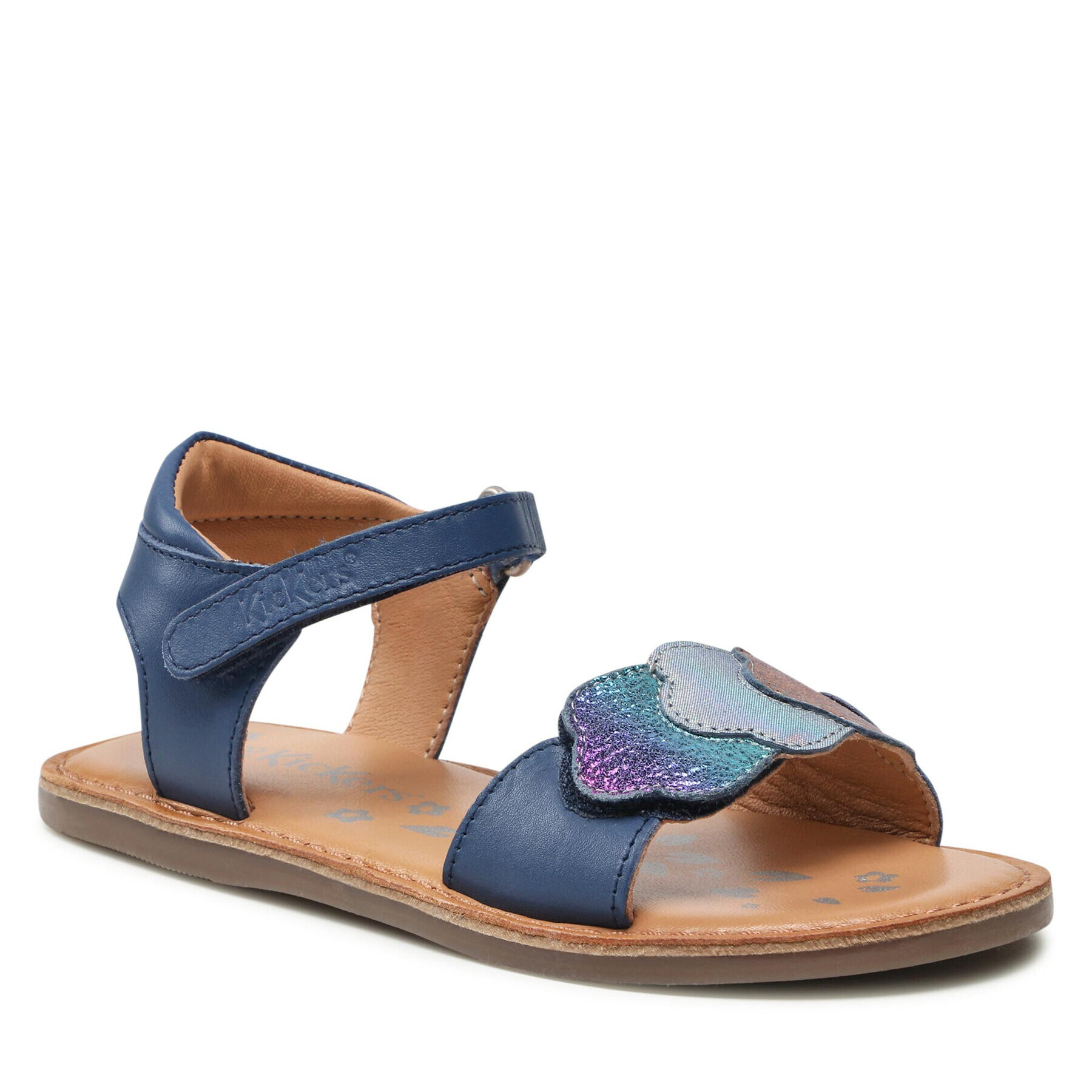 Kickers Сандали Dyastar 858583-30 D Тъмносин - Pepit.bg