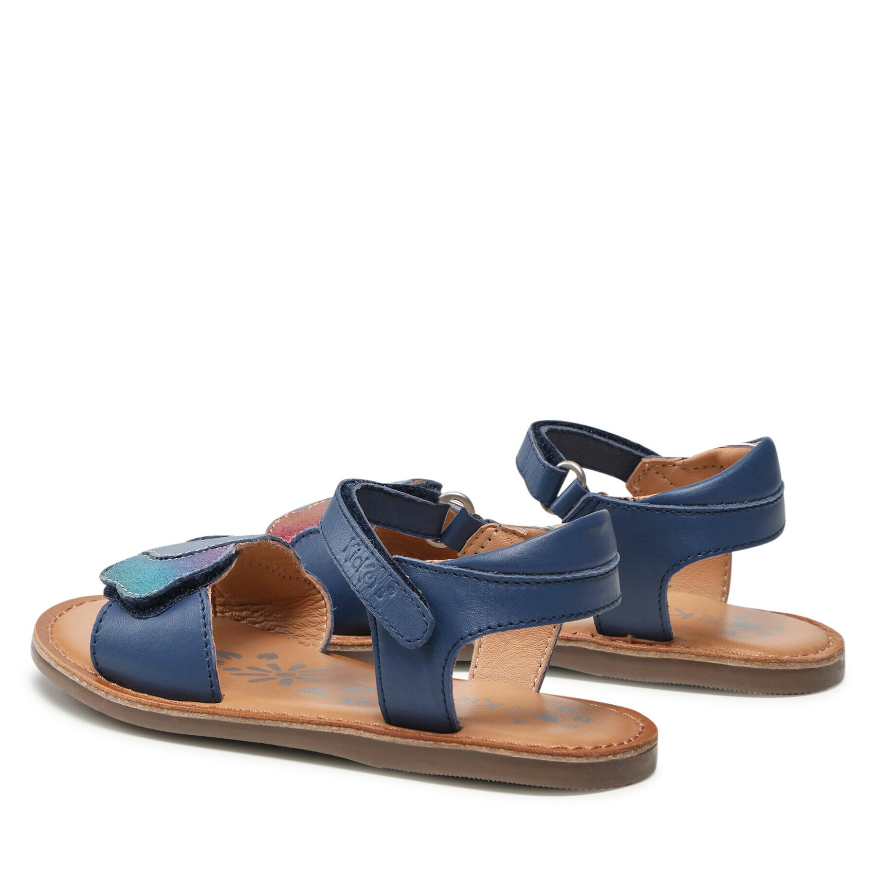 Kickers Сандали Dyastar 858583-30 D Тъмносин - Pepit.bg