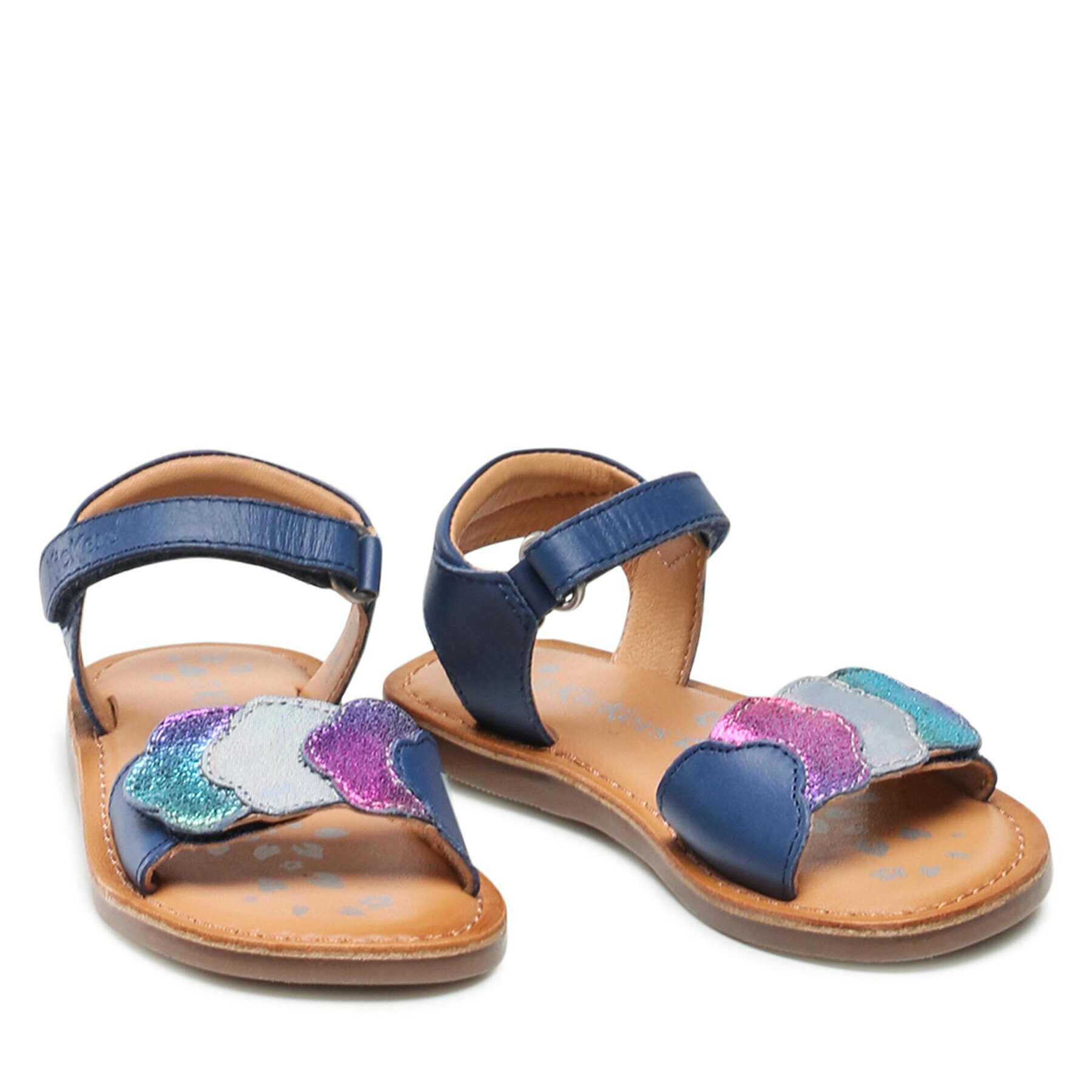 Kickers Сандали Dyastar 858583-30 S Тъмносин - Pepit.bg