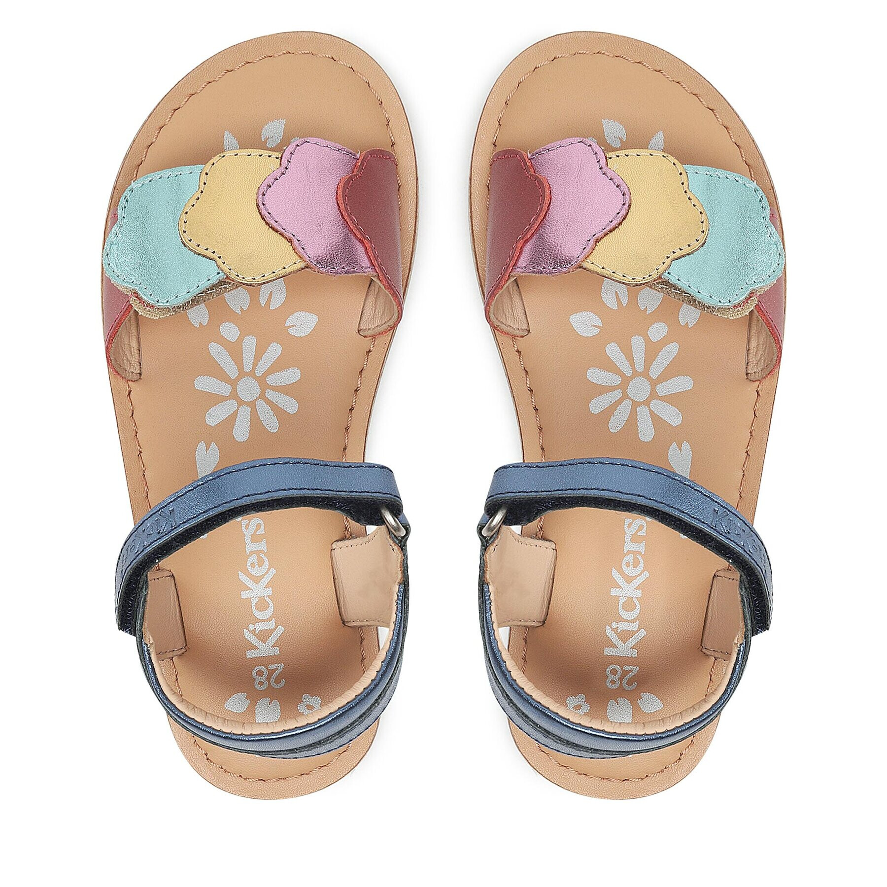Kickers Сандали Dyastar 858587-30 D Цветен - Pepit.bg