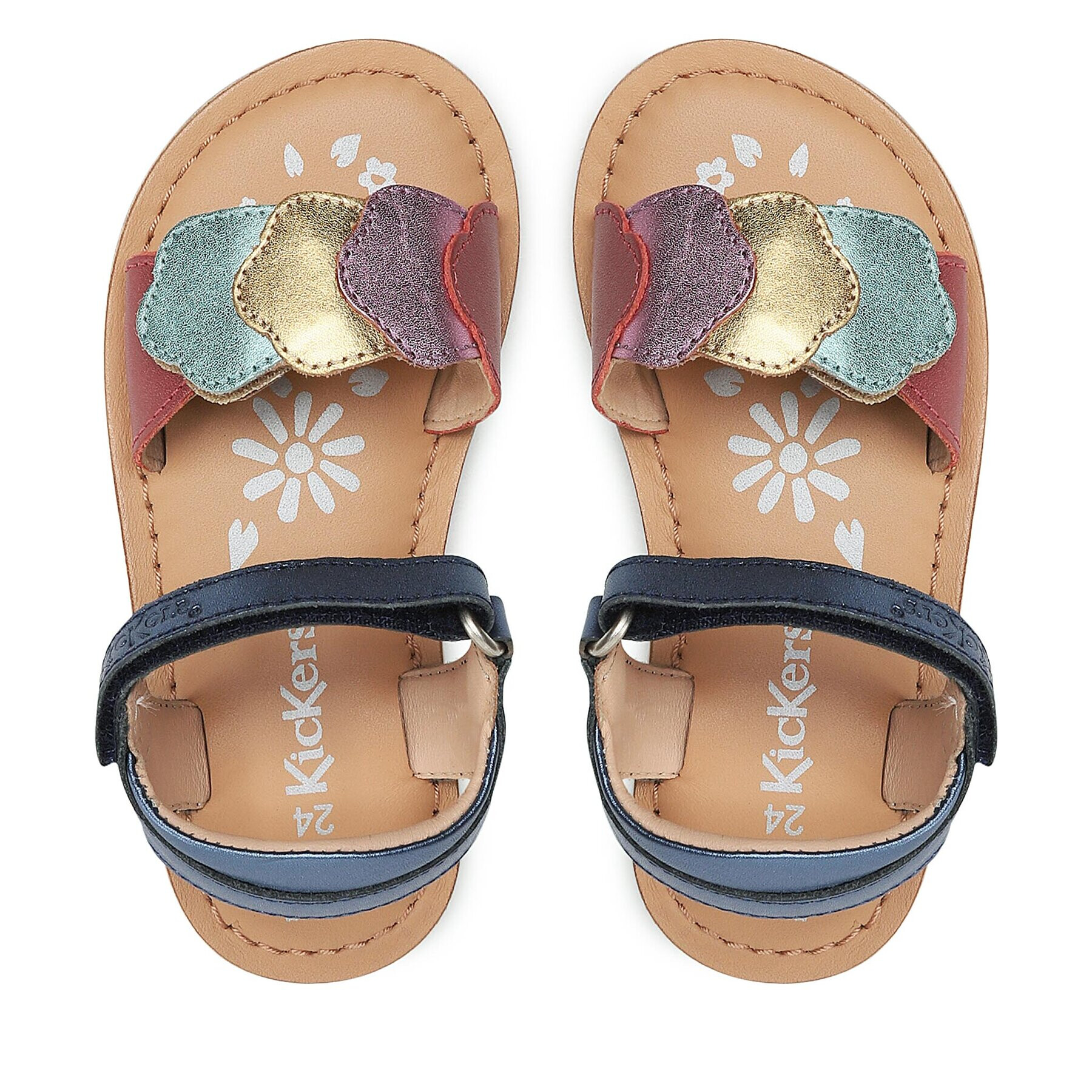 Kickers Сандали Dyastar 858587-30 S Цветен - Pepit.bg