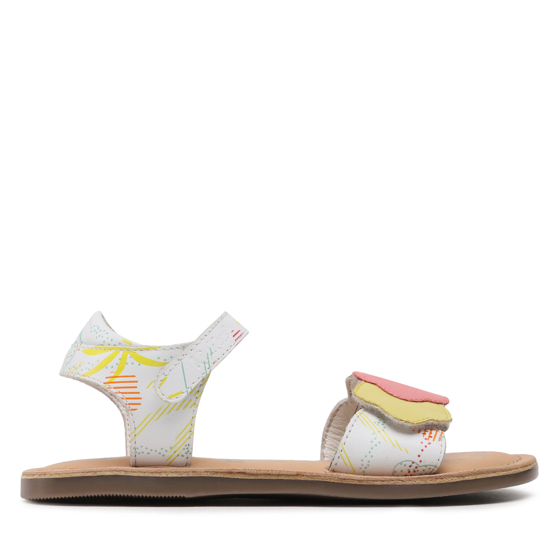 Kickers Сандали Dyastar 858588-30 D Бял - Pepit.bg