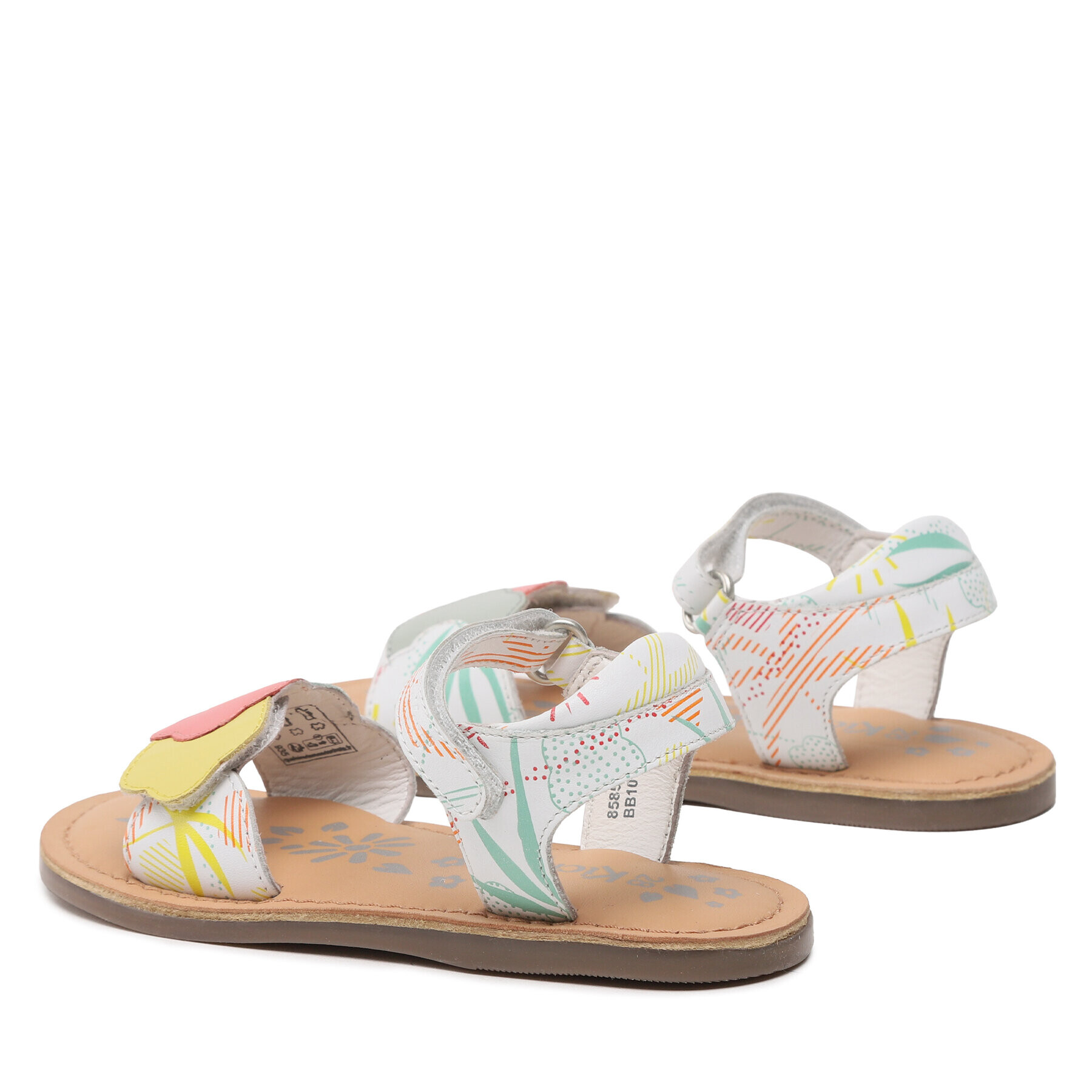Kickers Сандали Dyastar 858588-30 D Бял - Pepit.bg